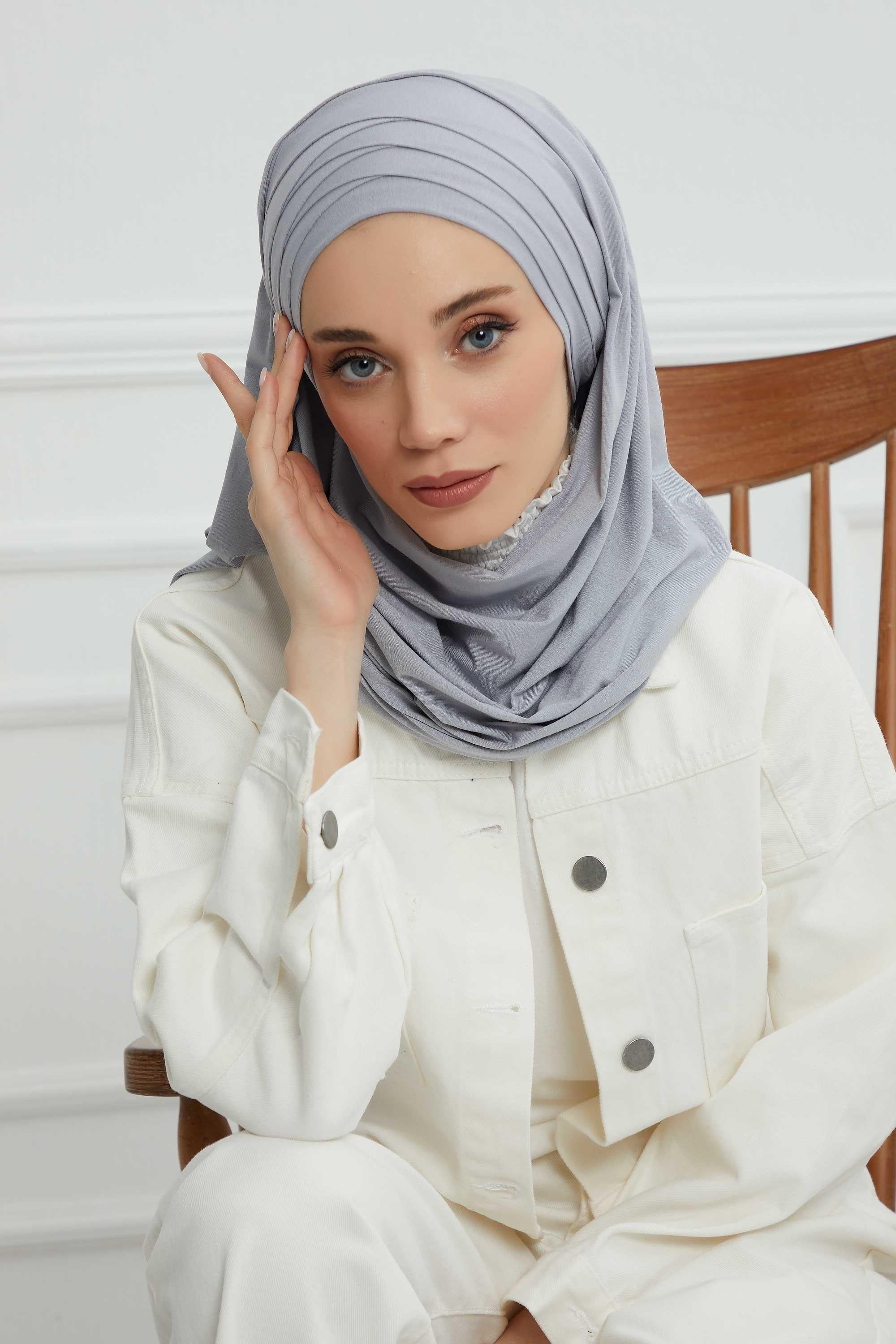 Çoklu Çapraz Dikim Pratik Penye Şal,CPS-43