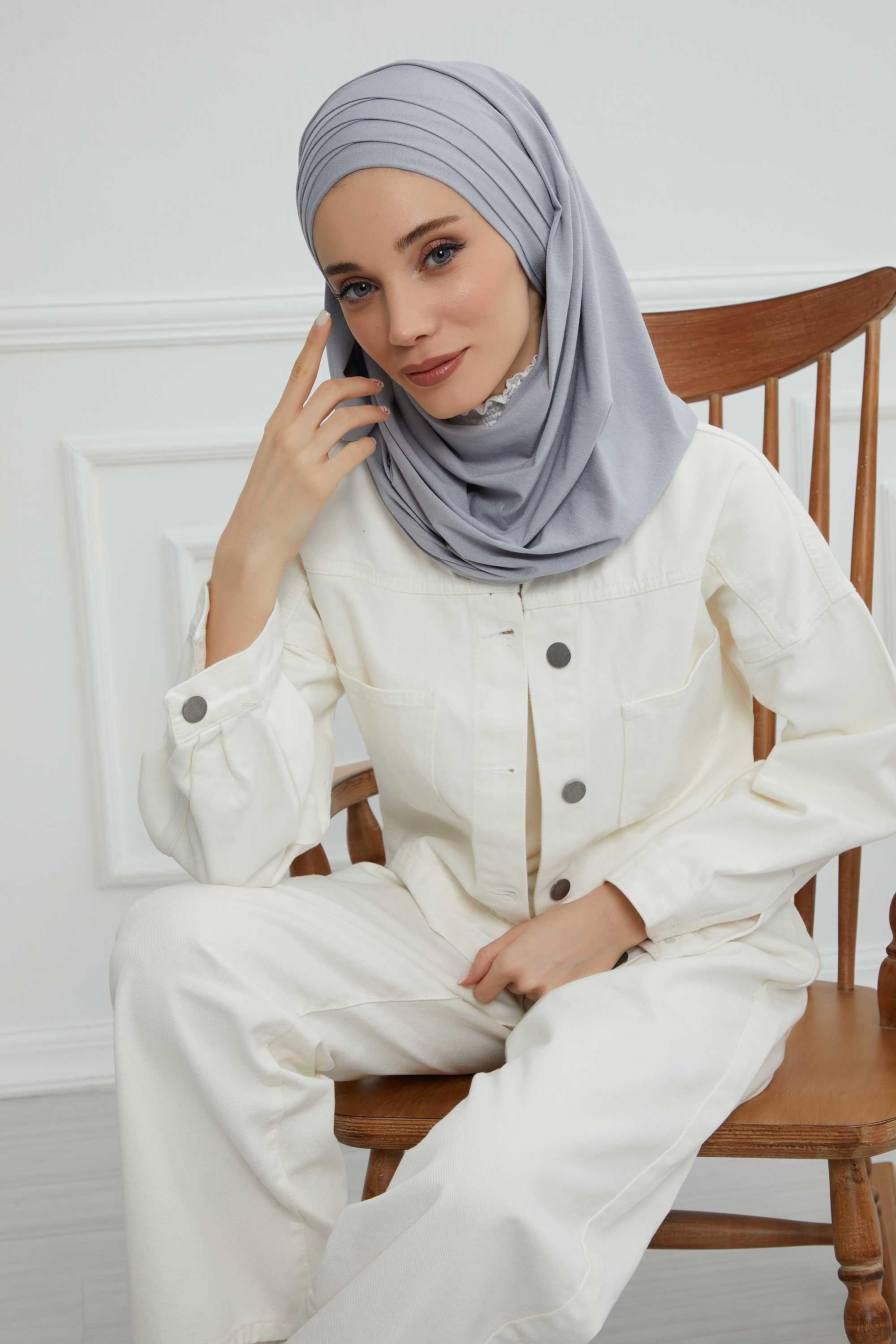 Çoklu Çapraz Dikim Pratik Penye Şal,CPS-43