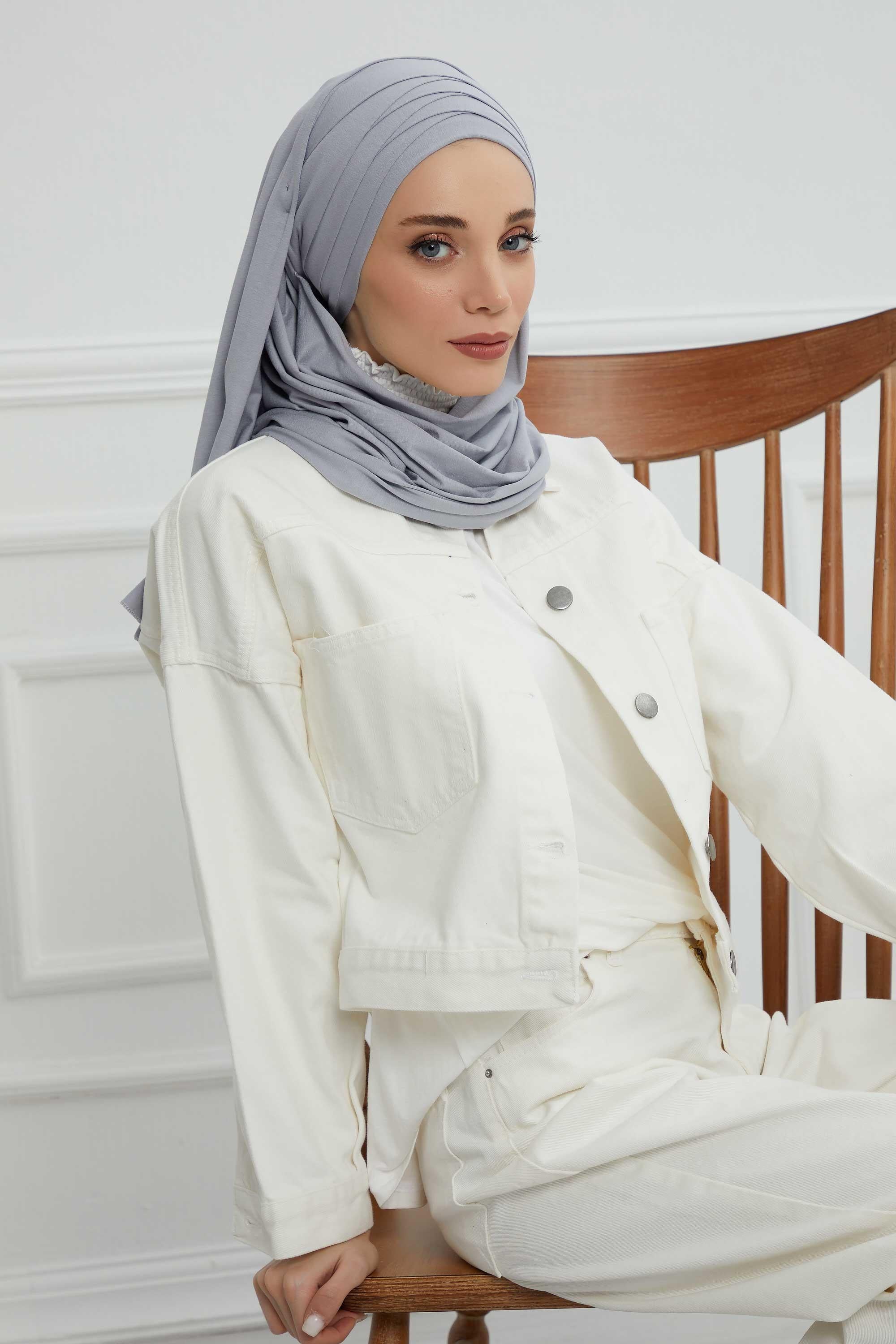 Çoklu Çapraz Dikim Pratik Penye Şal,CPS-43