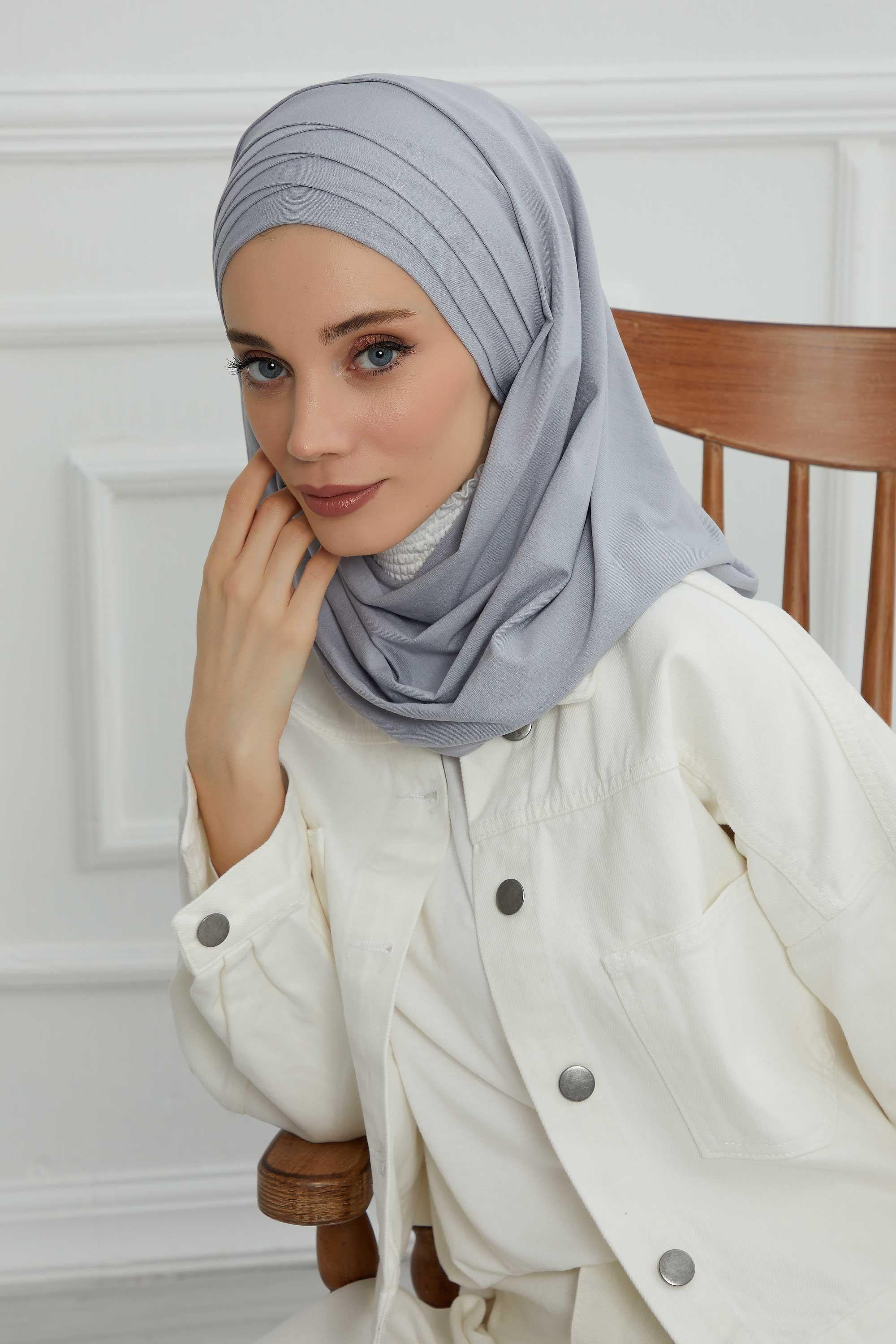 Çoklu Çapraz Dikim Pratik Penye Şal,CPS-43