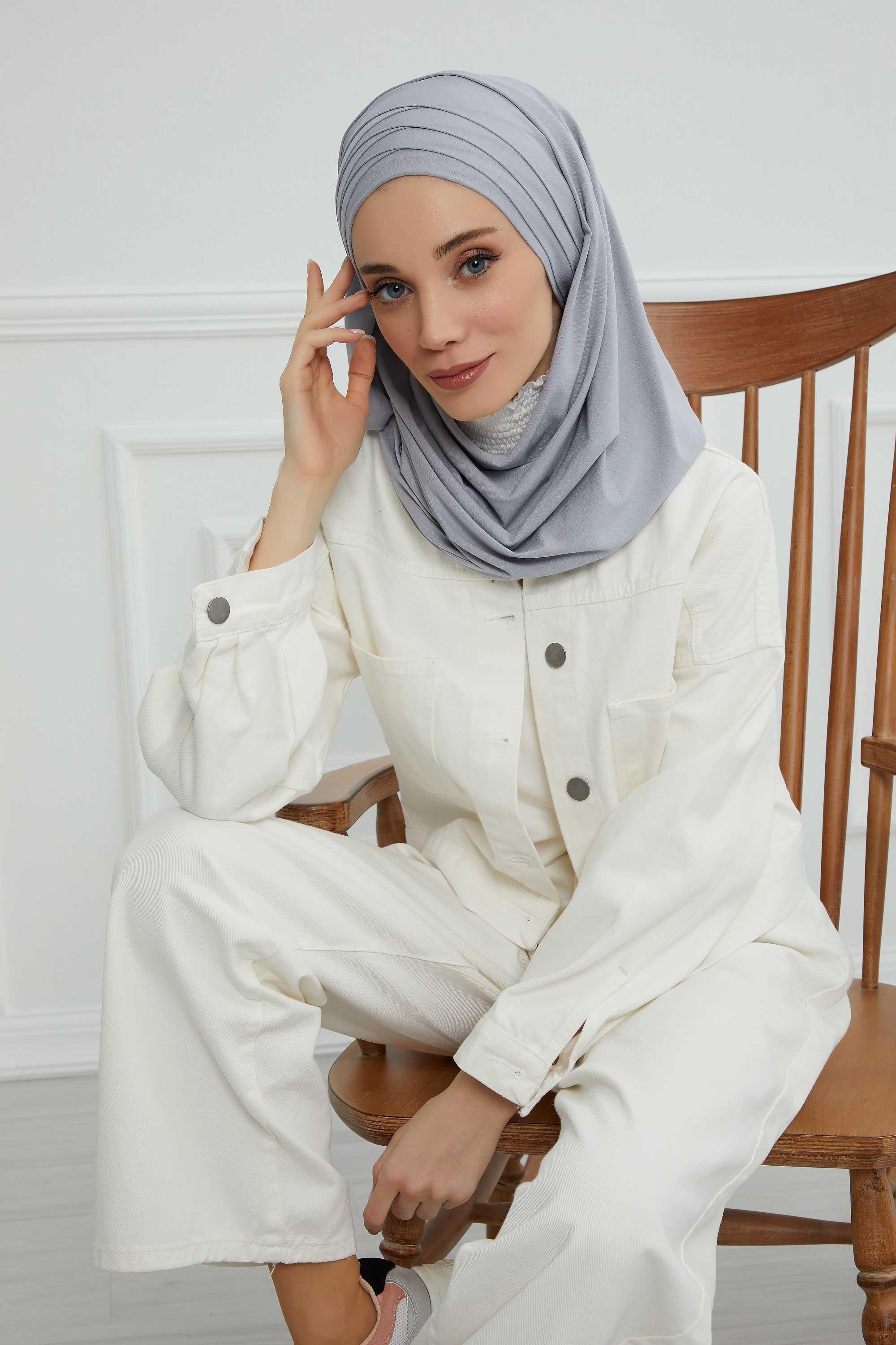 Çoklu Çapraz Dikim Pratik Penye Şal,CPS-43