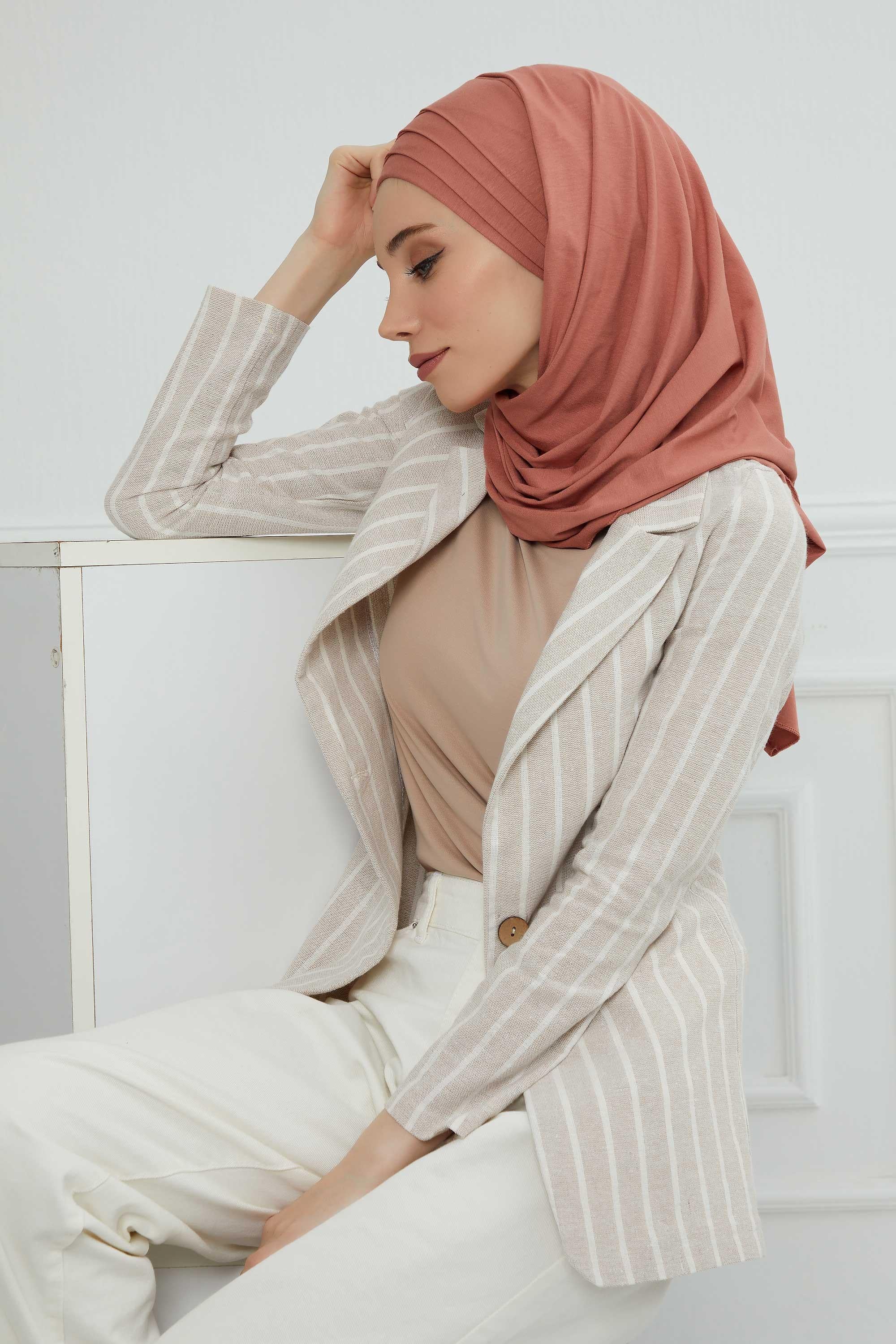 Çoklu Çapraz Dikim Pratik Penye Şal,CPS-43