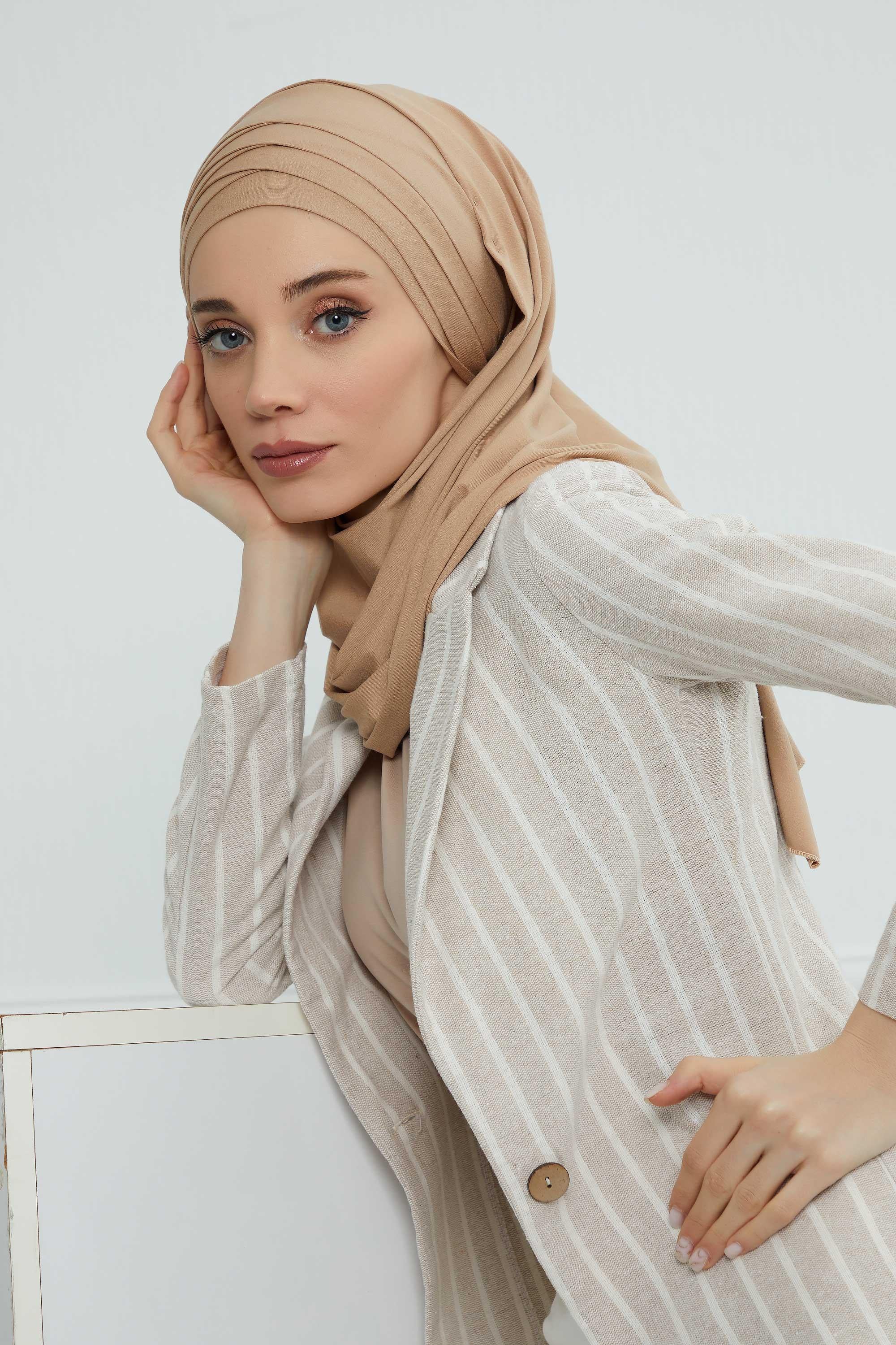 Çoklu Çapraz Dikim Pratik Penye Şal,CPS-43