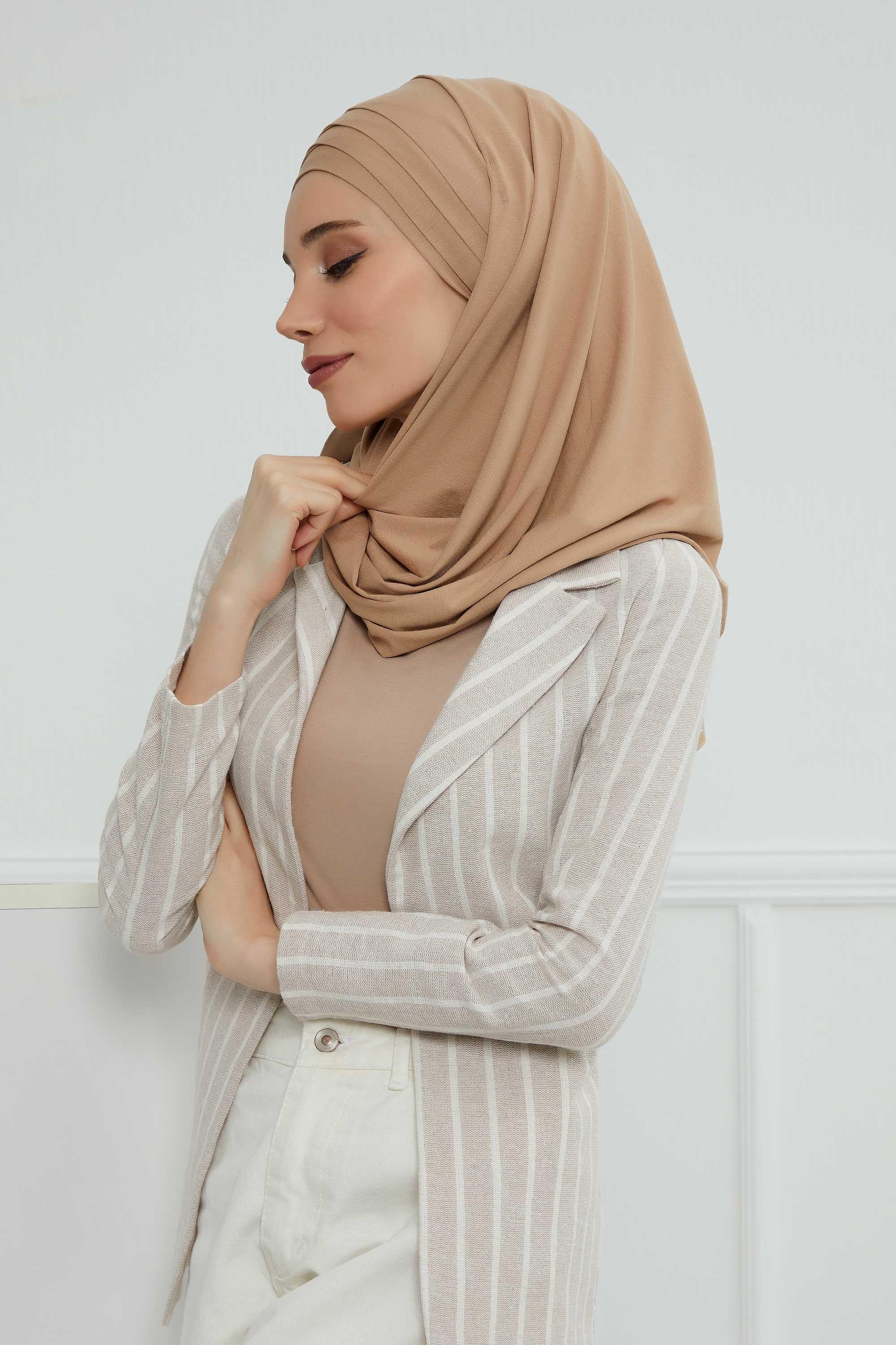 Çoklu Çapraz Dikim Pratik Penye Şal,CPS-43