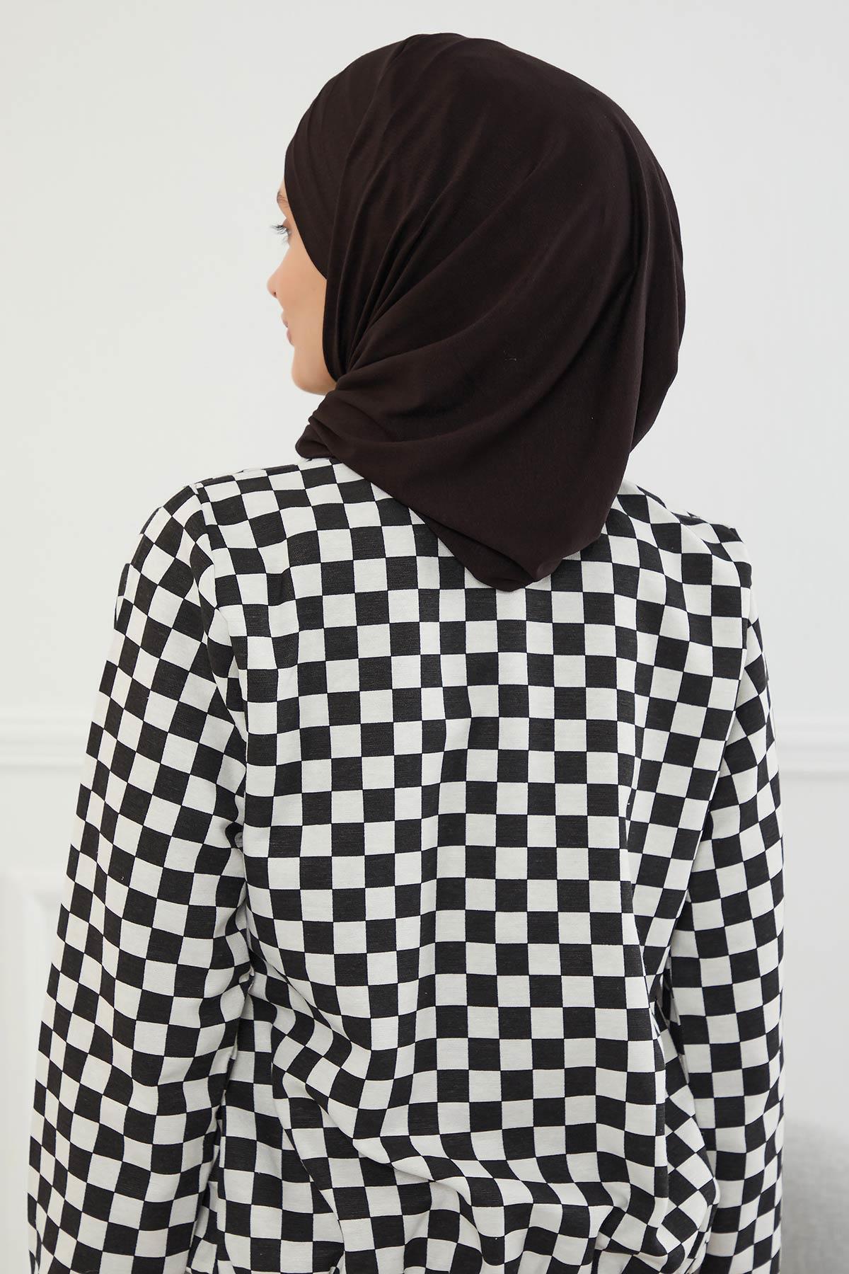 Çoklu Çapraz Dikim Pratik Penye Şal,CPS-43