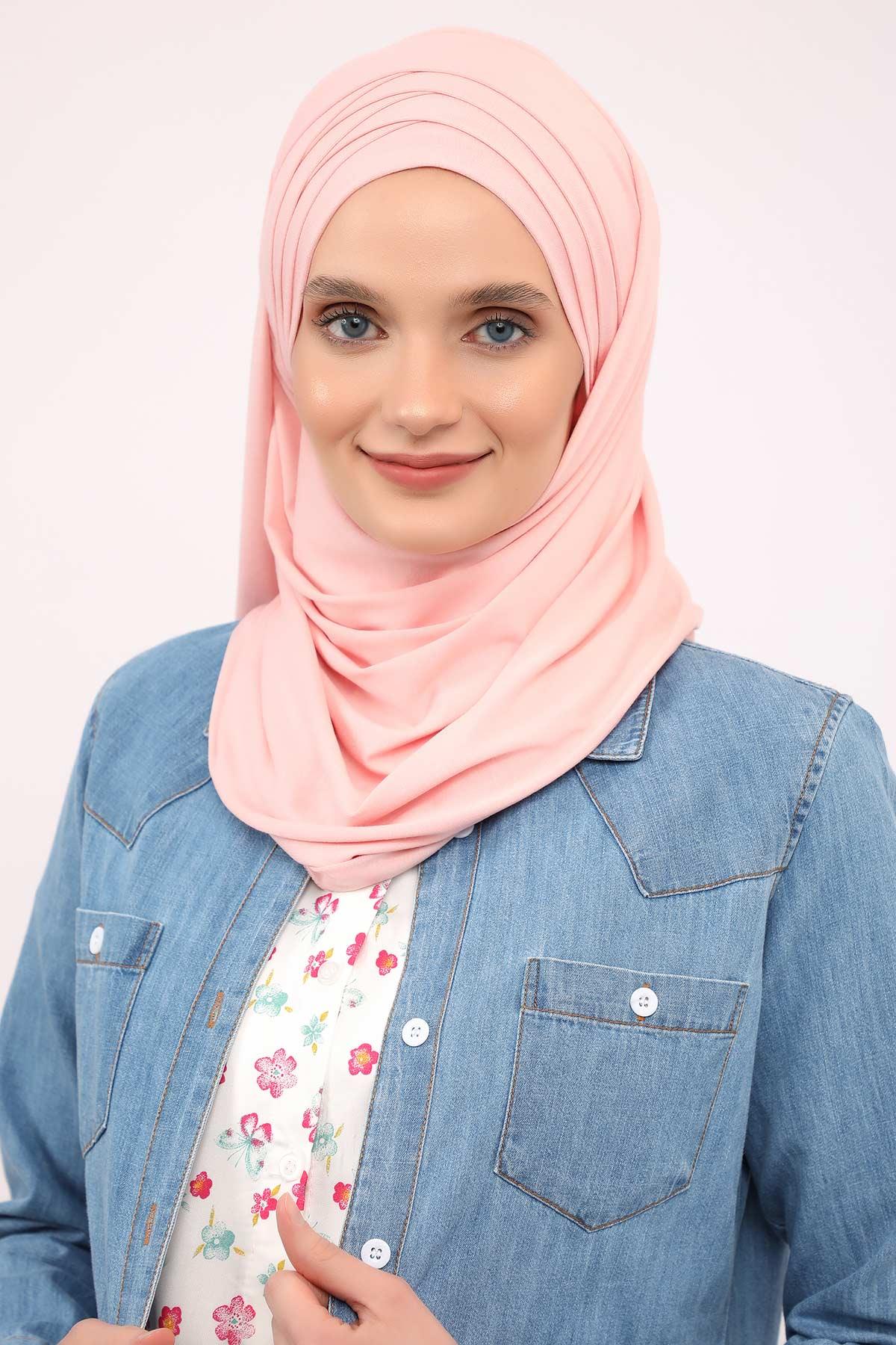 Çoklu Çapraz Dikim Pratik Penye Şal,CPS-43