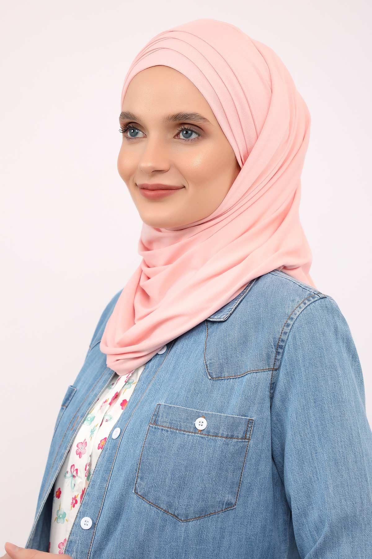 Çoklu Çapraz Dikim Pratik Penye Şal,CPS-43