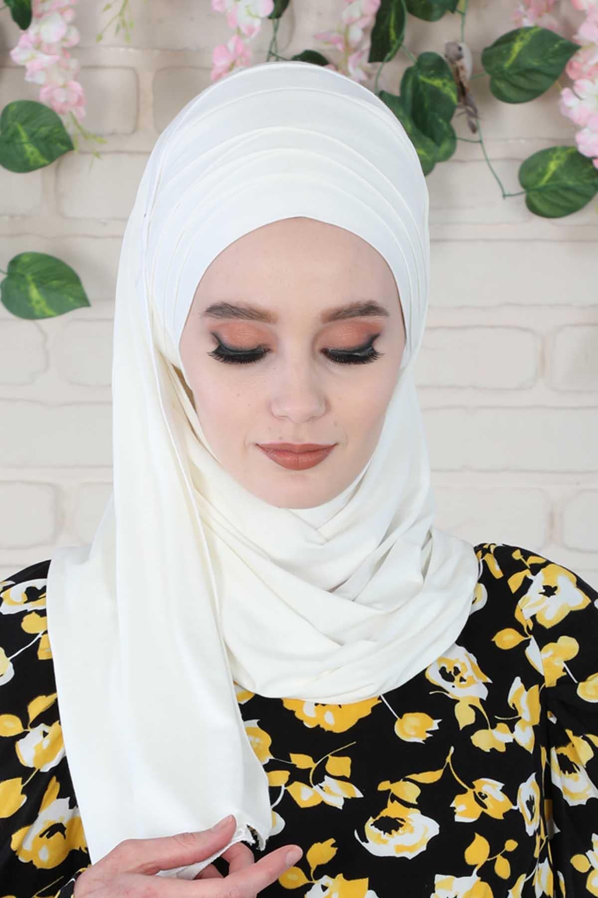 Çoklu Çapraz Dikim Pratik Penye Şal,CPS-43