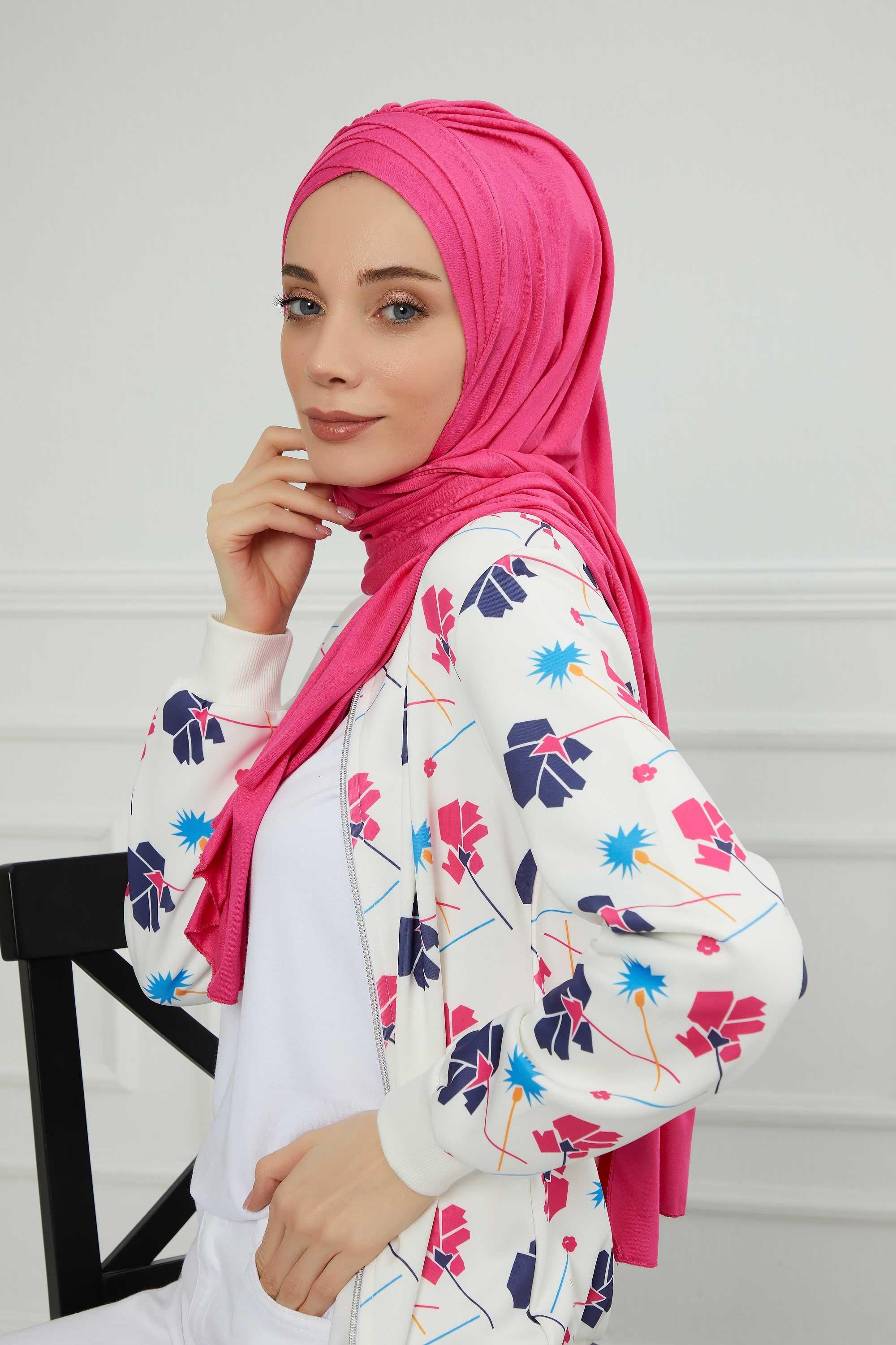 Çoklu Çapraz Dikim Pratik Penye Şal,PS-41