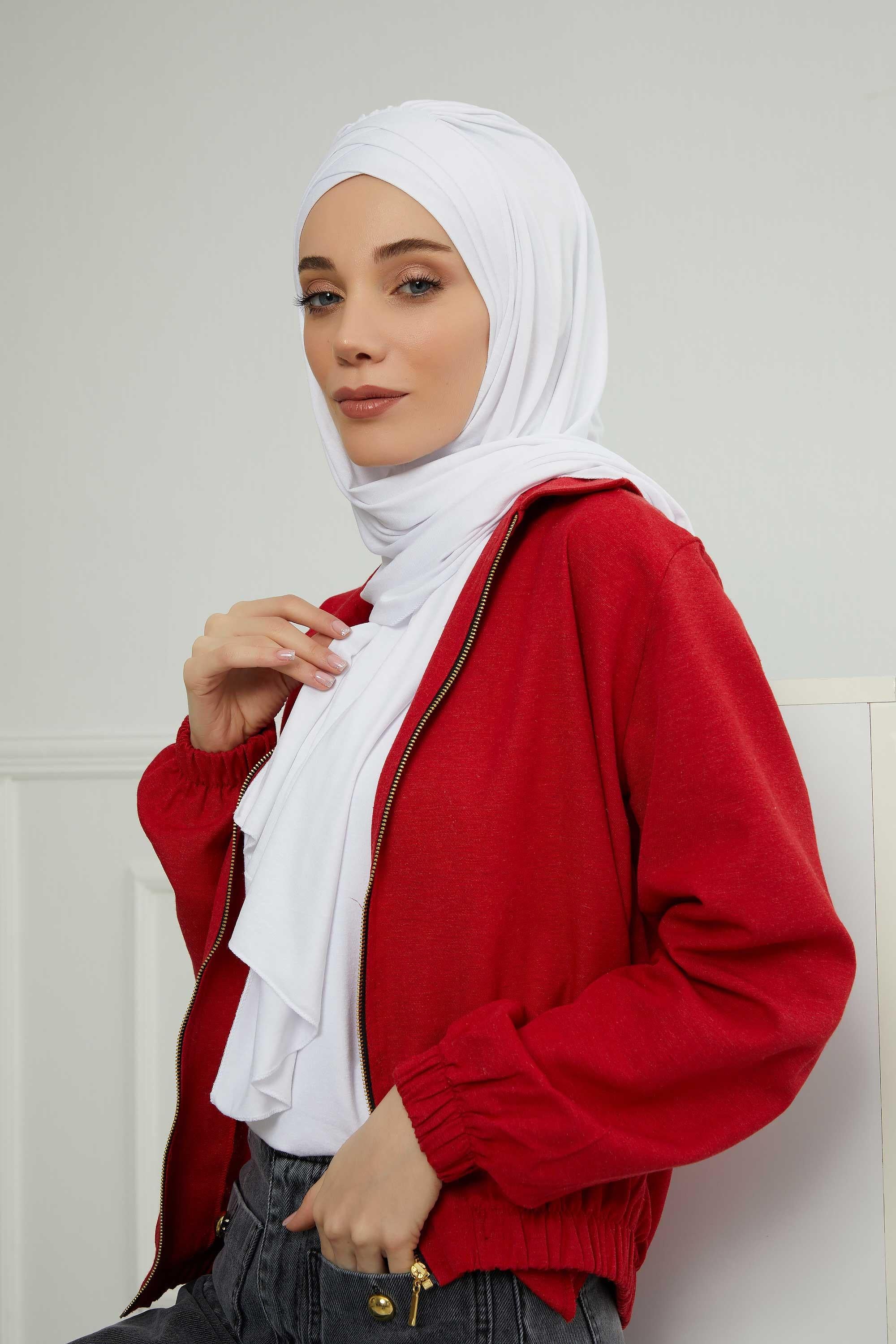 Çoklu Çapraz Dikim Pratik Penye Şal,PS-41