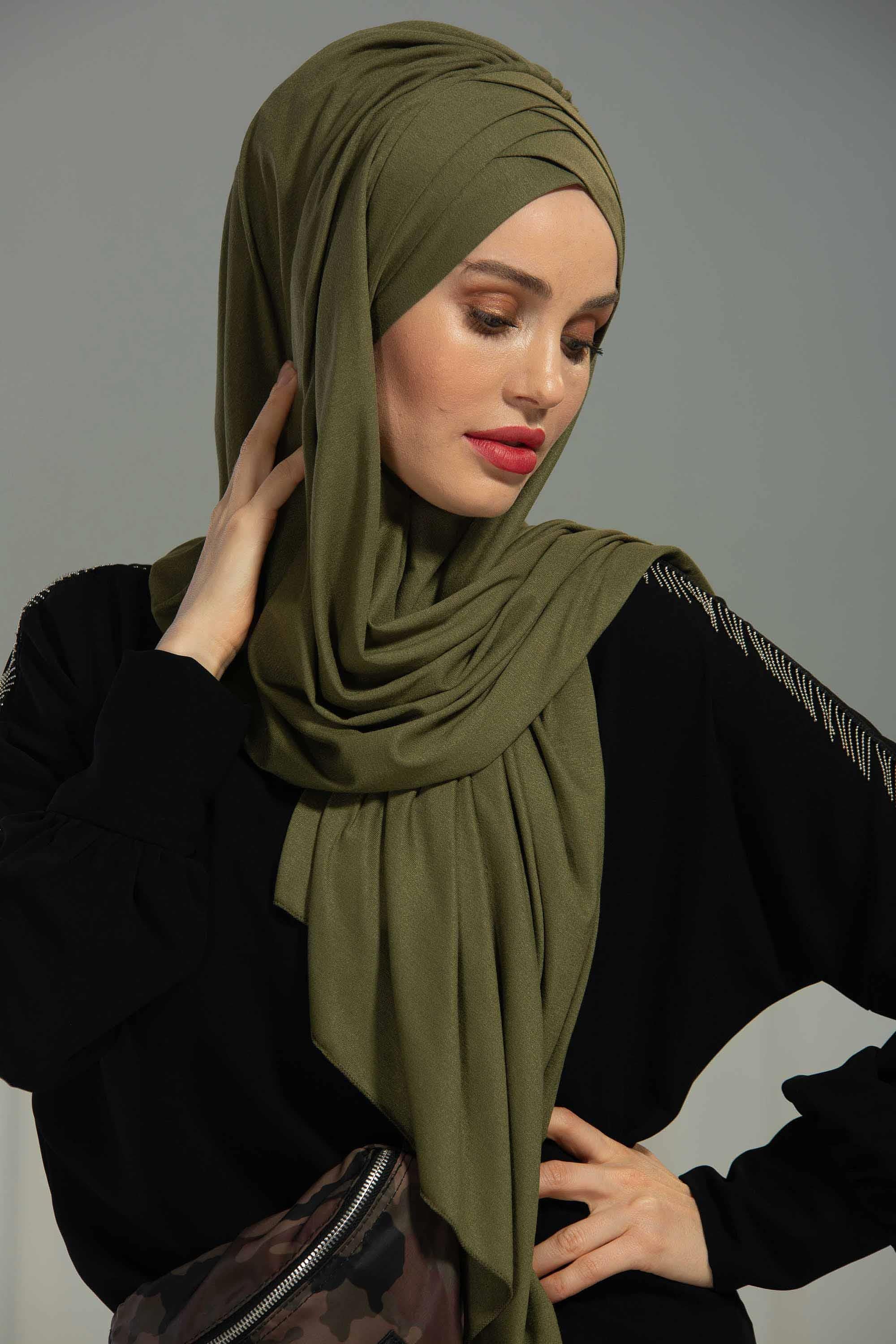 Çoklu Çapraz Dikim Pratik Penye Şal,PS-41