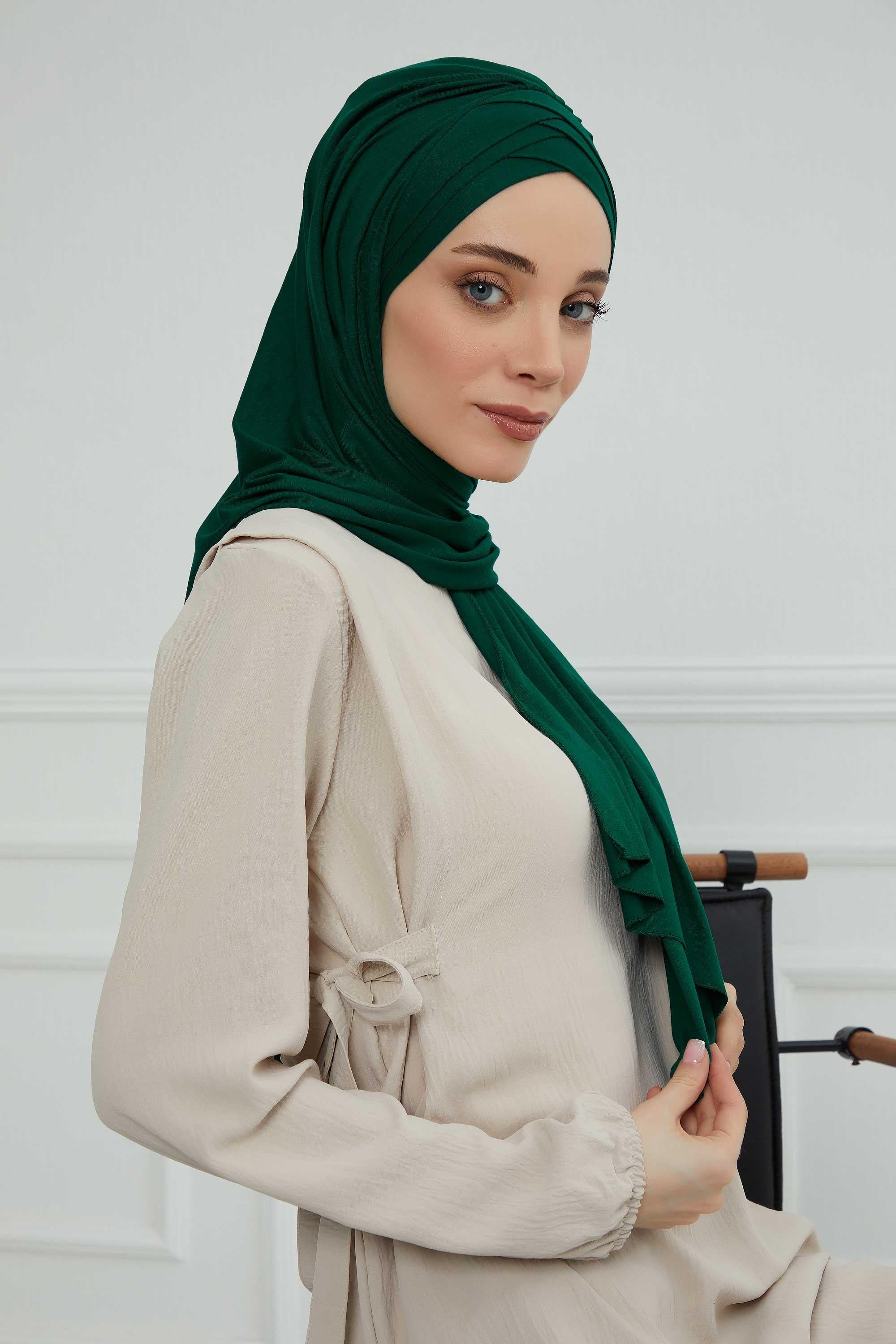 Çoklu Çapraz Dikim Pratik Penye Şal,PS-41