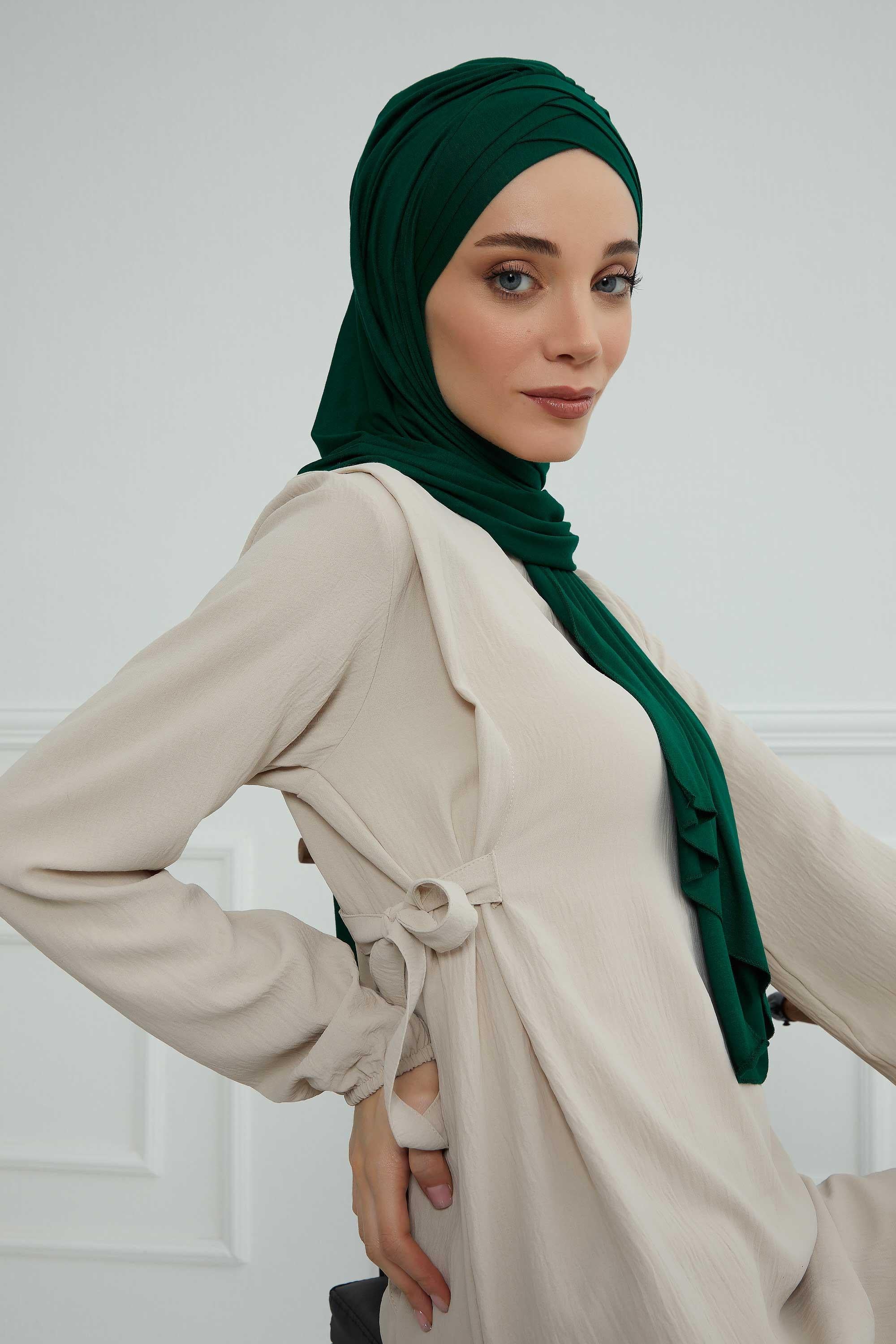 Çoklu Çapraz Dikim Pratik Penye Şal,PS-41