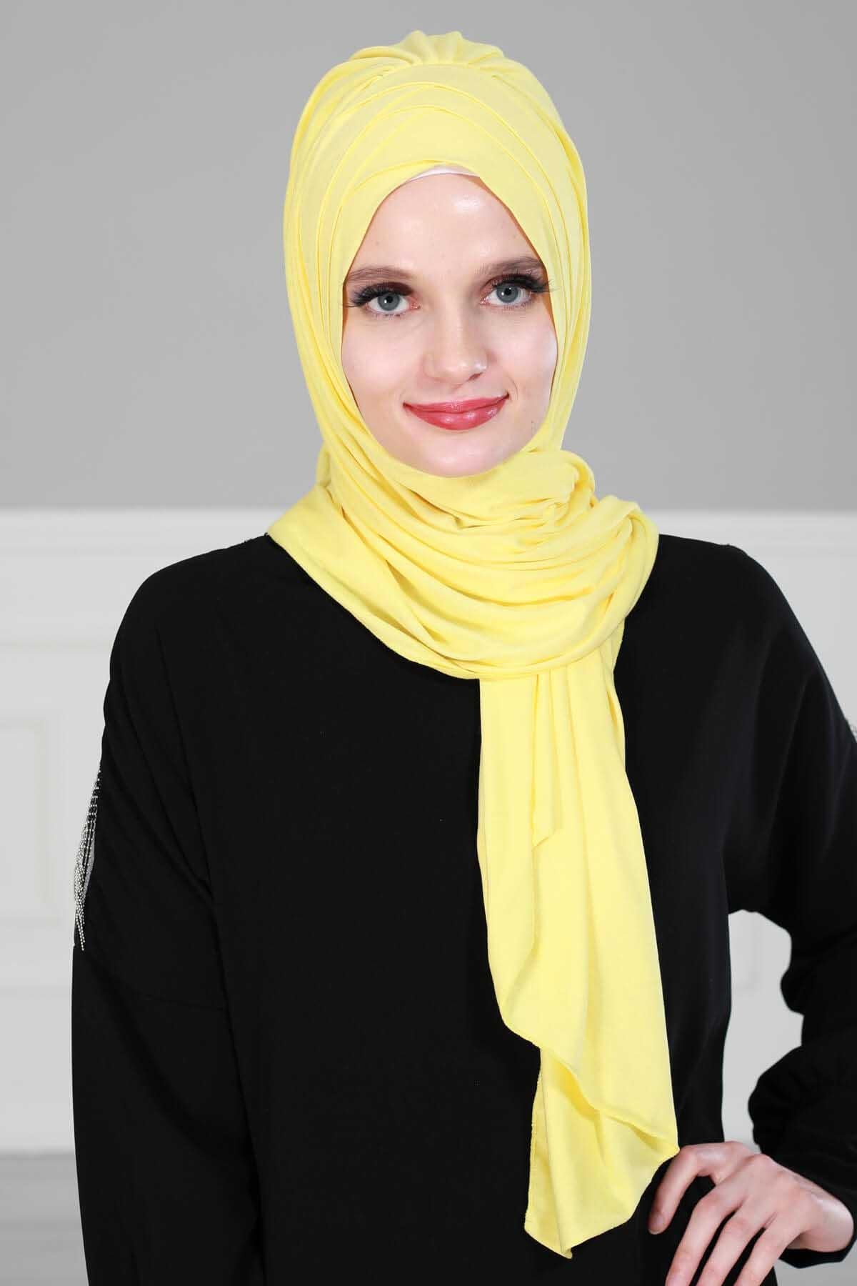 Çoklu Çapraz Dikim Pratik Penye Şal,PS-41