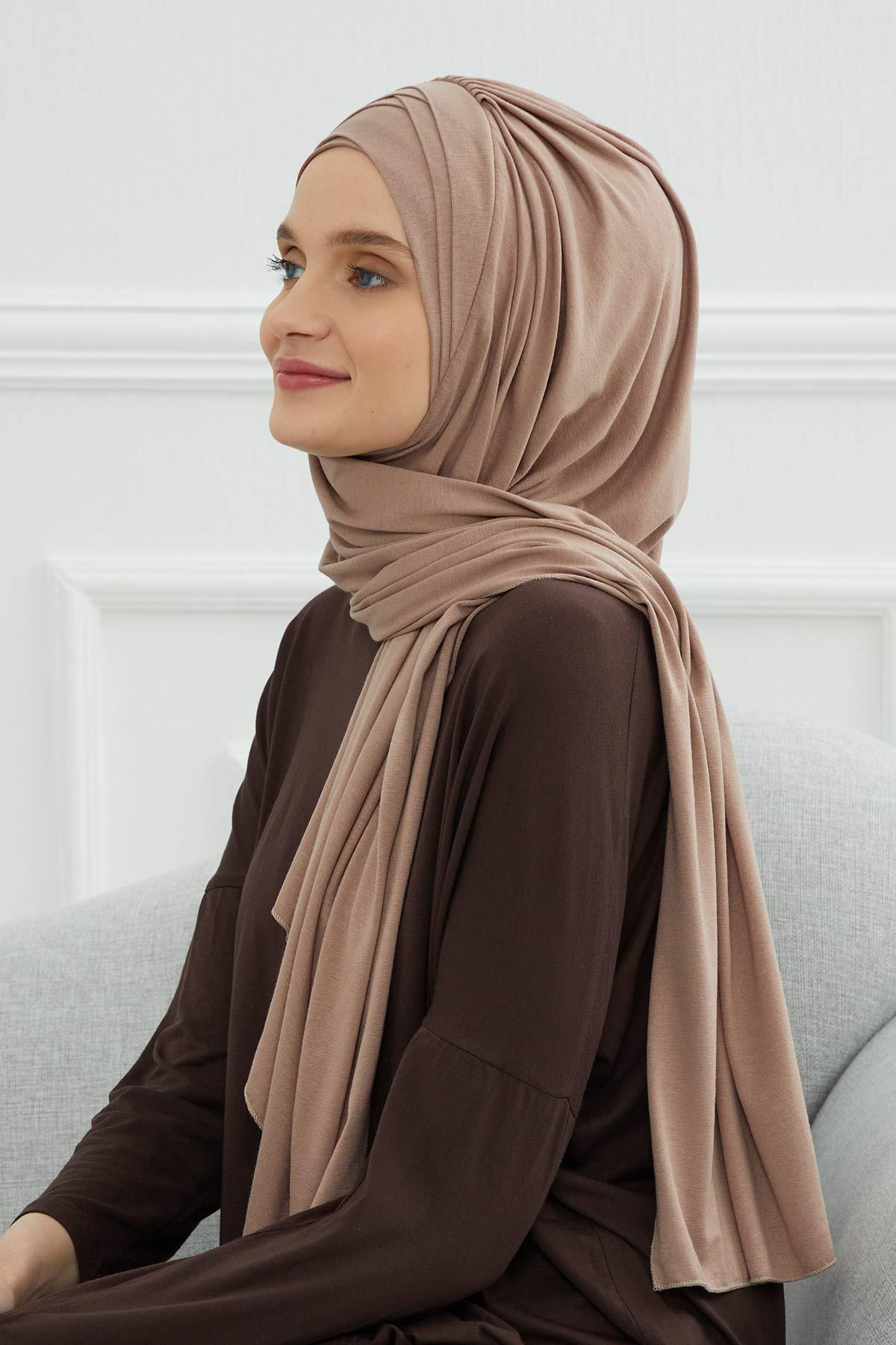 Çoklu Çapraz Dikim Pratik Penye Şal,PS-41