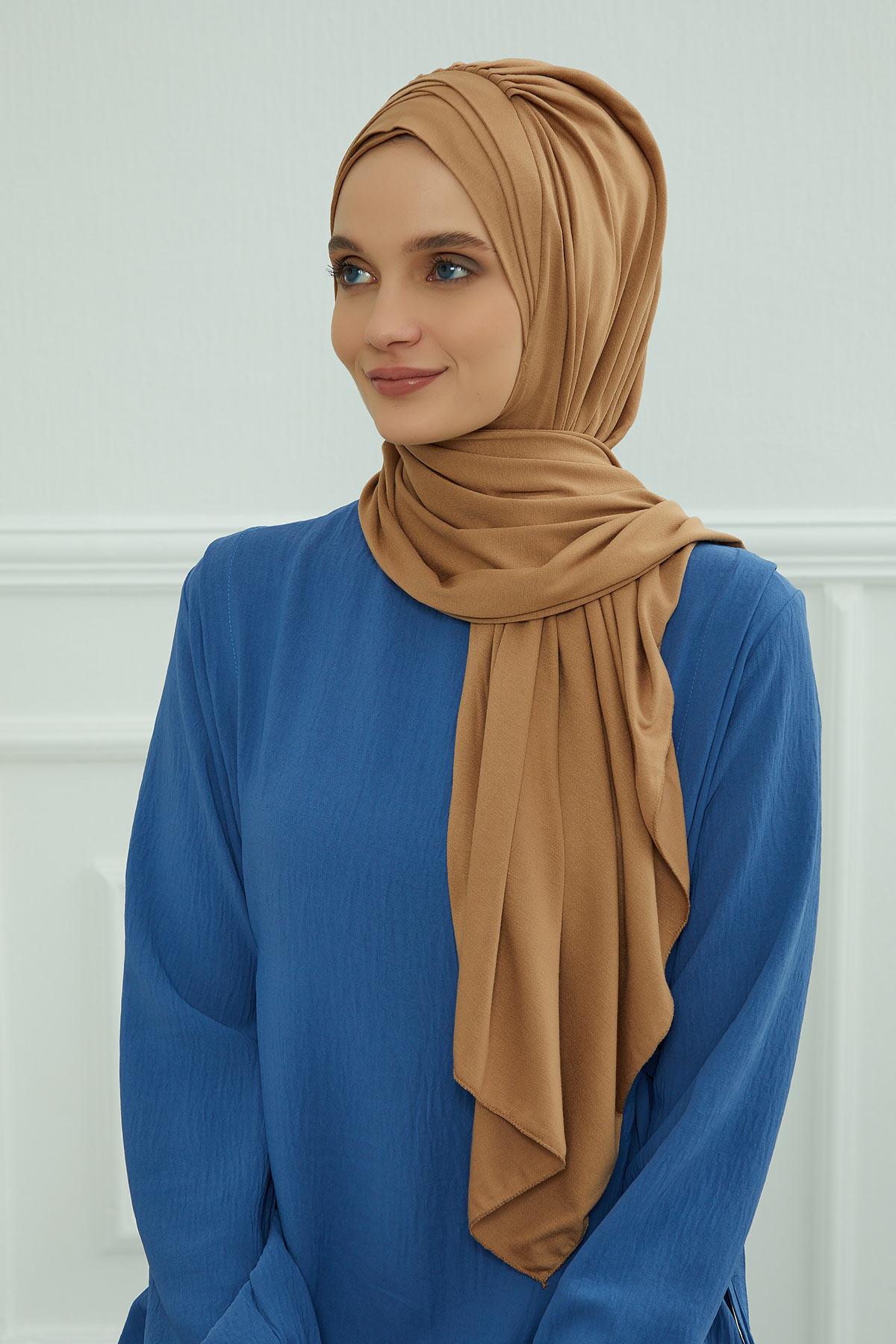 Çoklu Çapraz Dikim Pratik Penye Şal,PS-41