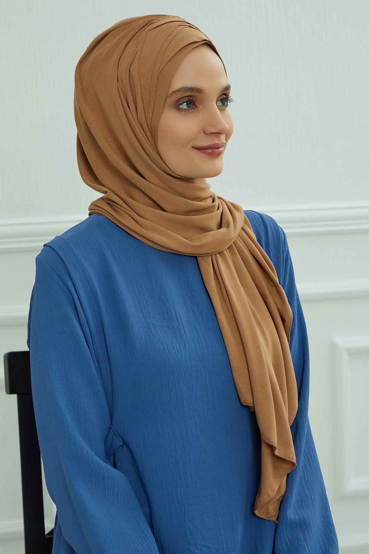 Çoklu Çapraz Dikim Pratik Penye Şal,PS-41