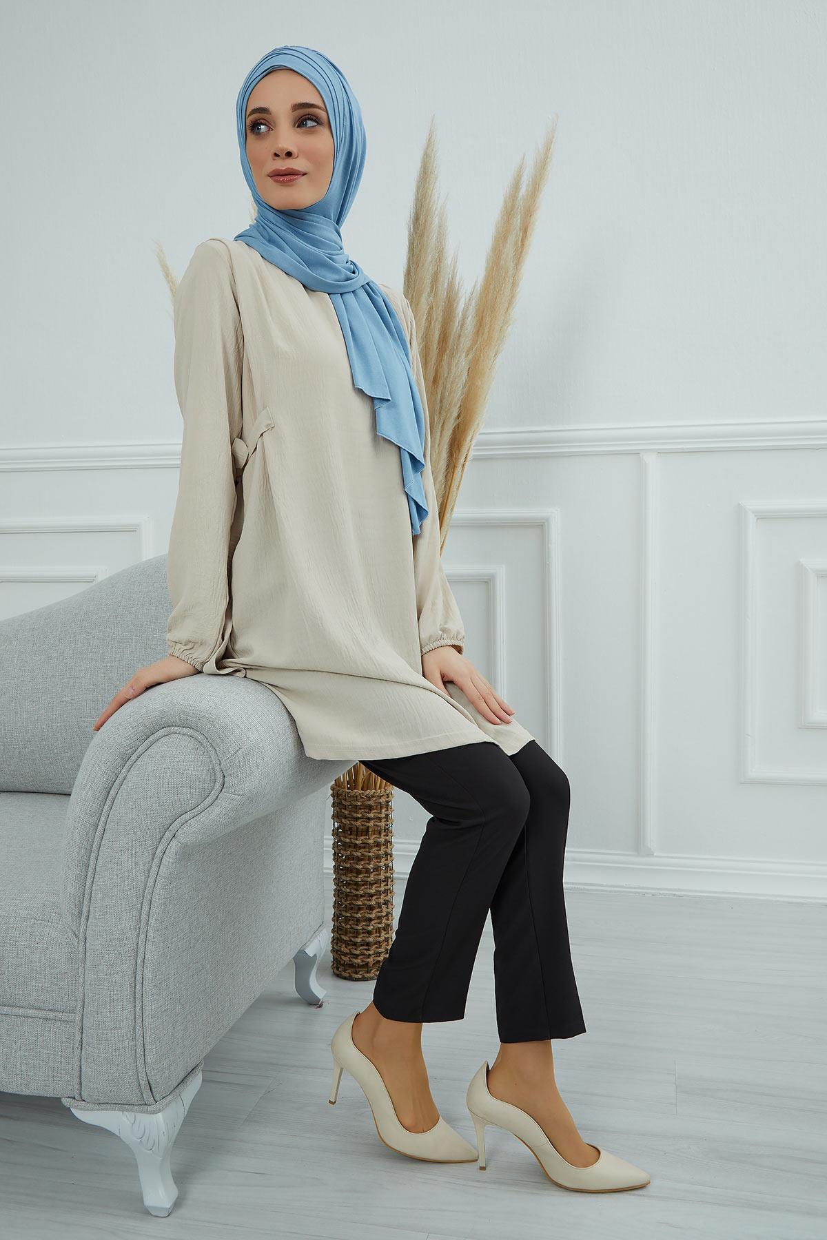 Çoklu Çapraz Dikim Pratik Penye Şal,PS-41