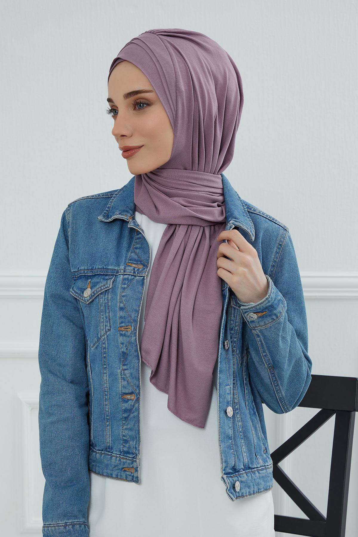 Çoklu Çapraz Dikim Pratik Penye Şal,PS-41