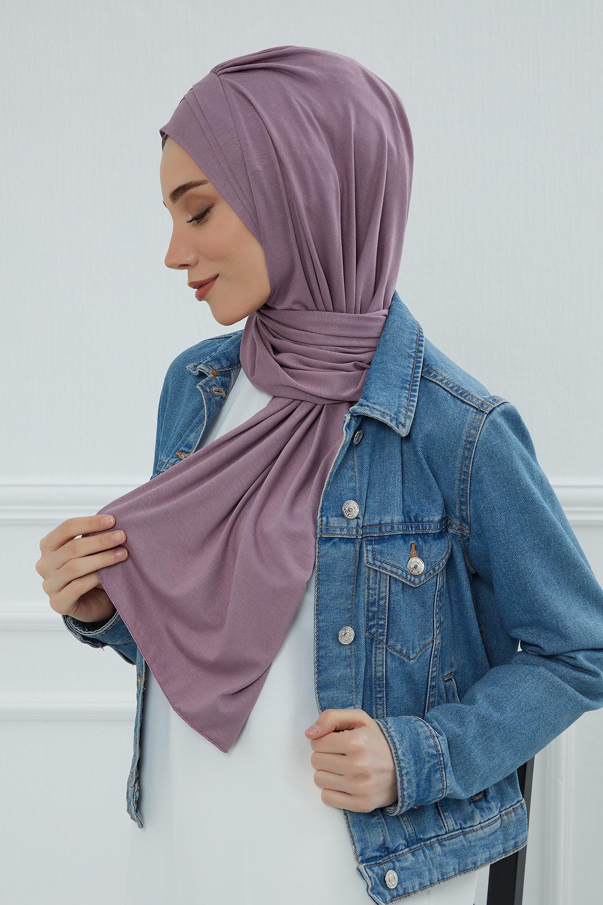 Çoklu Çapraz Dikim Pratik Penye Şal,PS-41