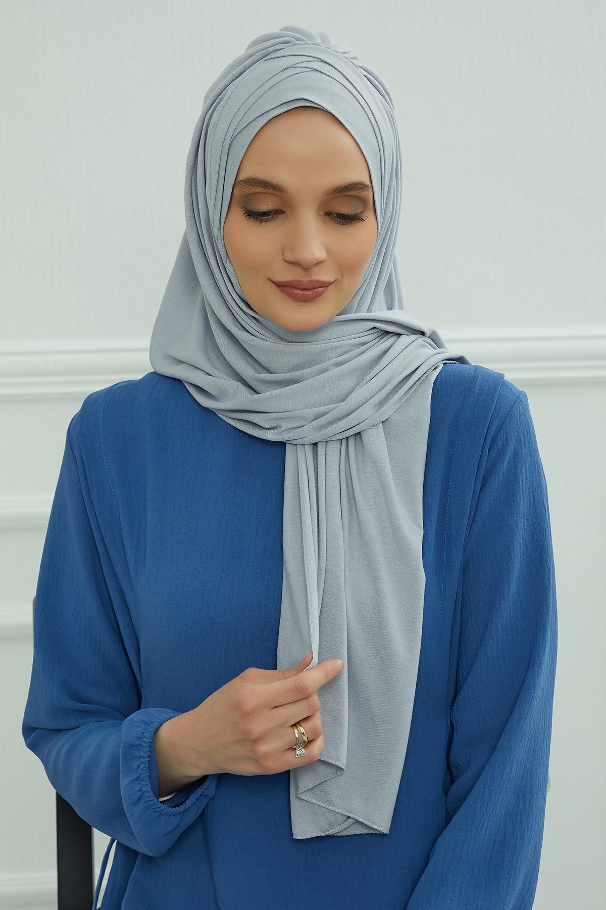 Çoklu Çapraz Dikim Pratik Penye Şal,PS-41