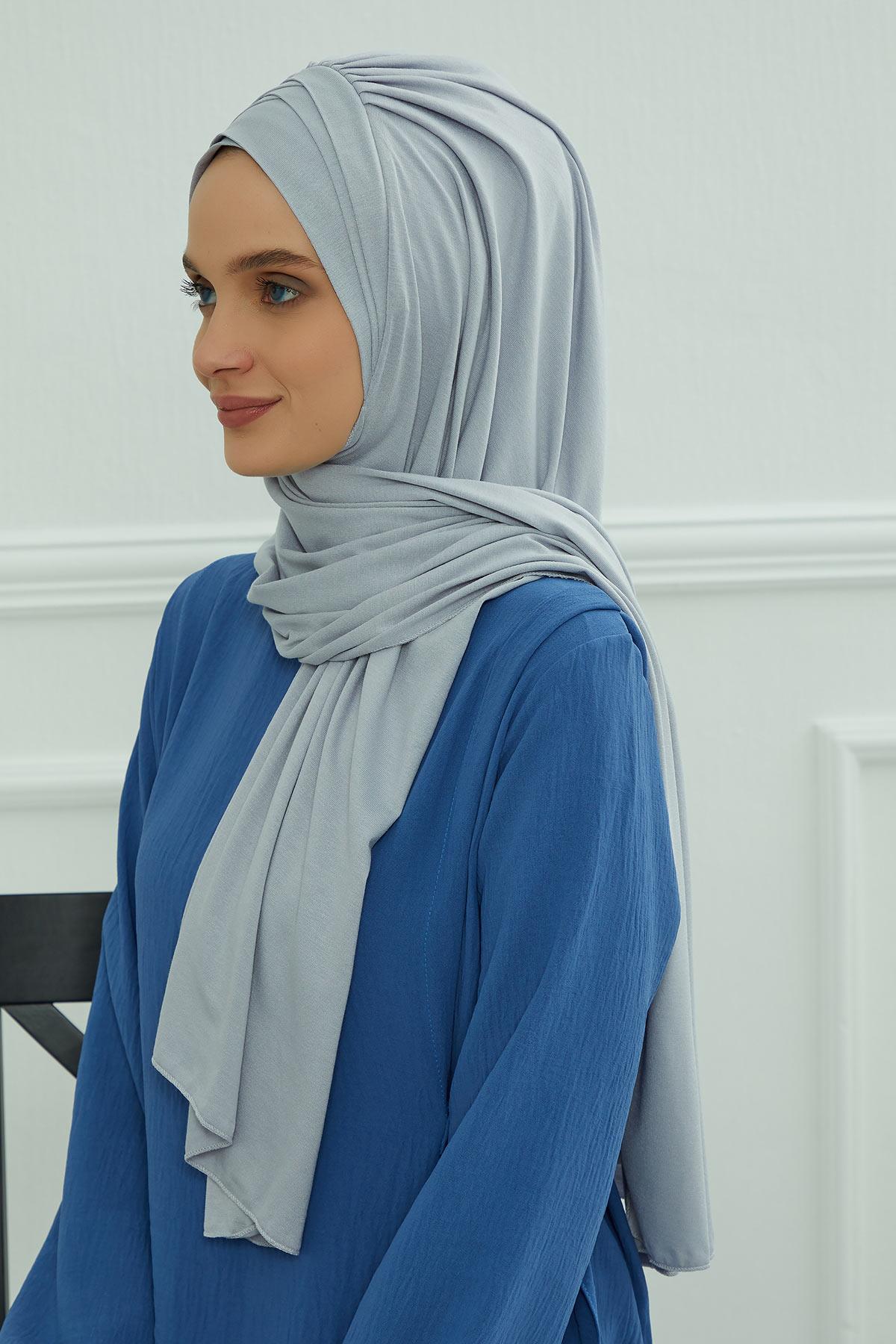 Çoklu Çapraz Dikim Pratik Penye Şal,PS-41