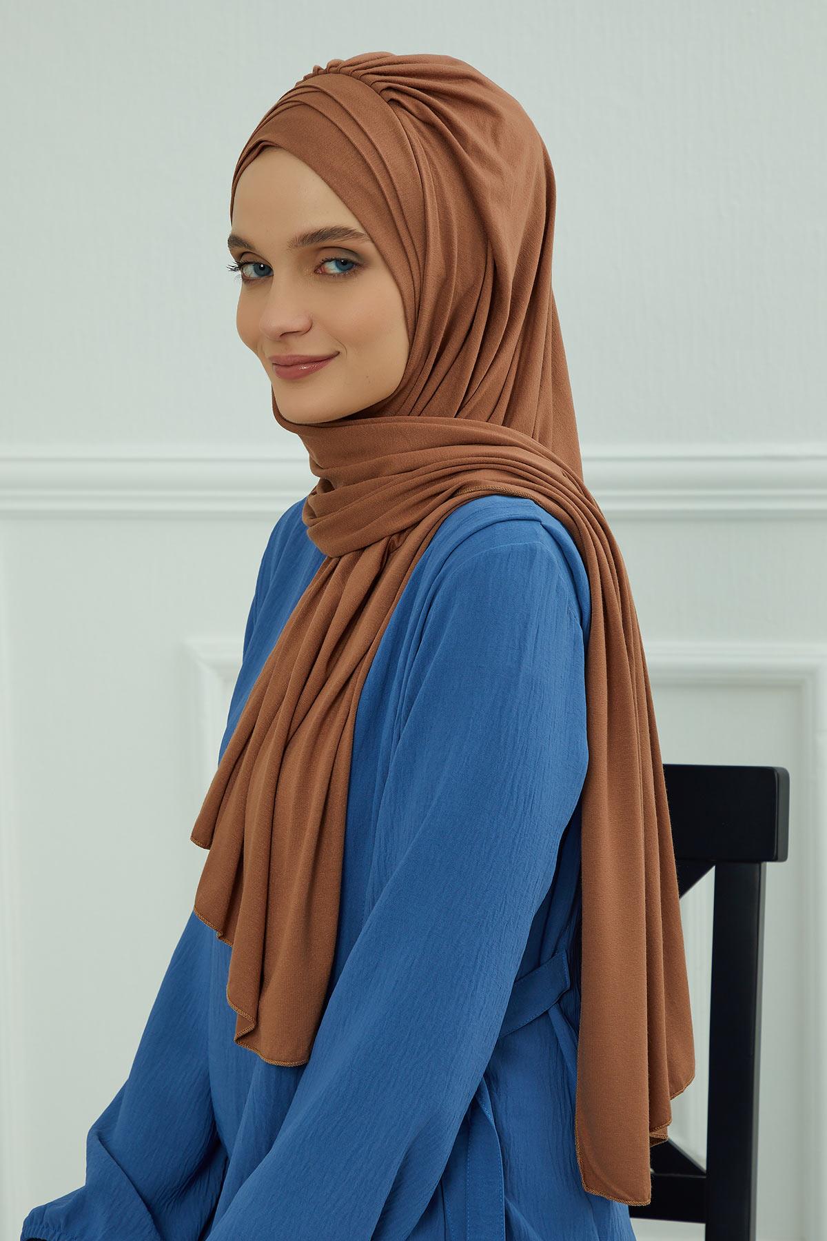 Çoklu Çapraz Dikim Pratik Penye Şal,PS-41