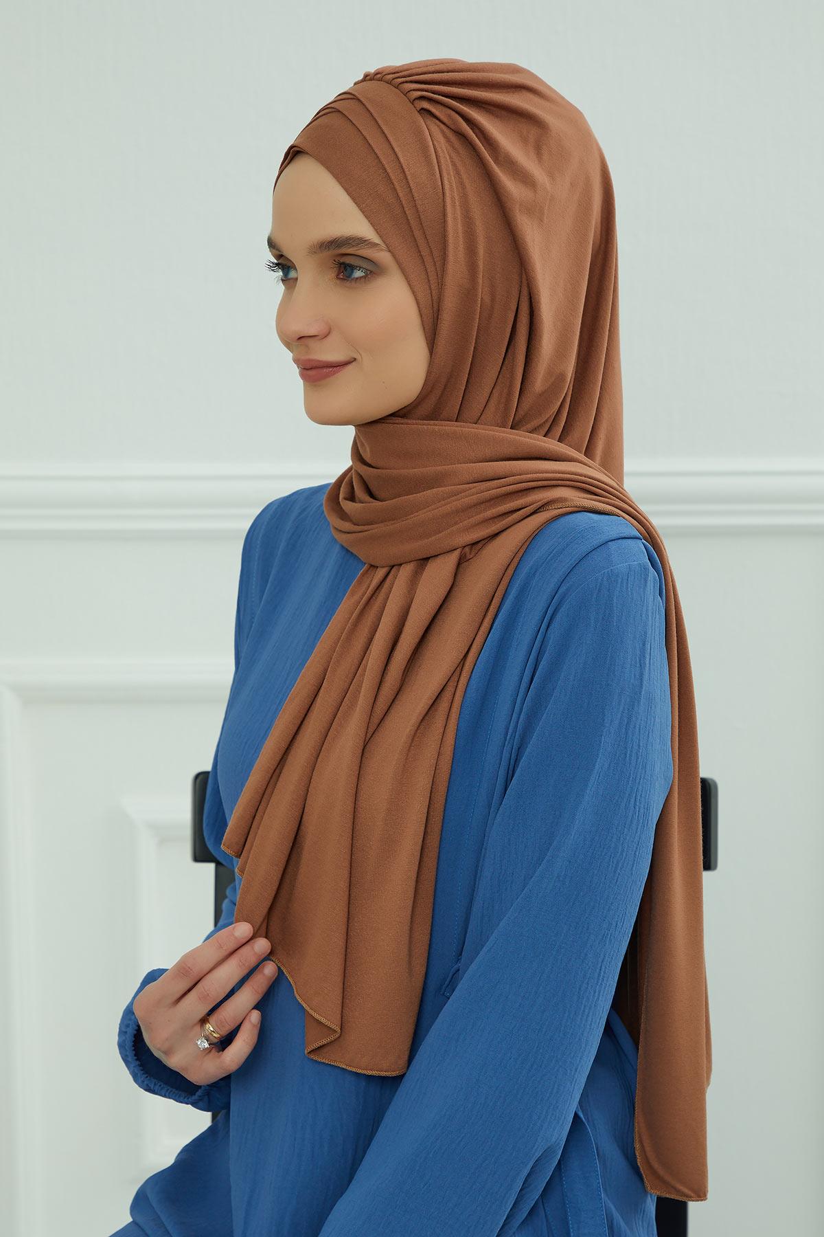 Çoklu Çapraz Dikim Pratik Penye Şal,PS-41