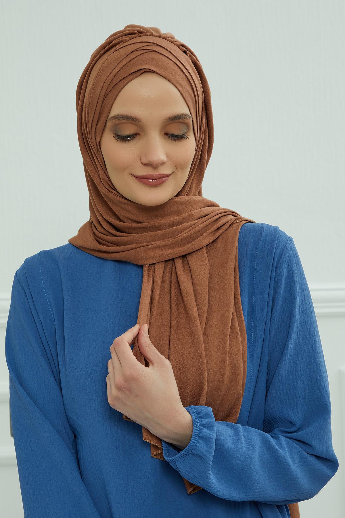 Çoklu Çapraz Dikim Pratik Penye Şal,PS-41