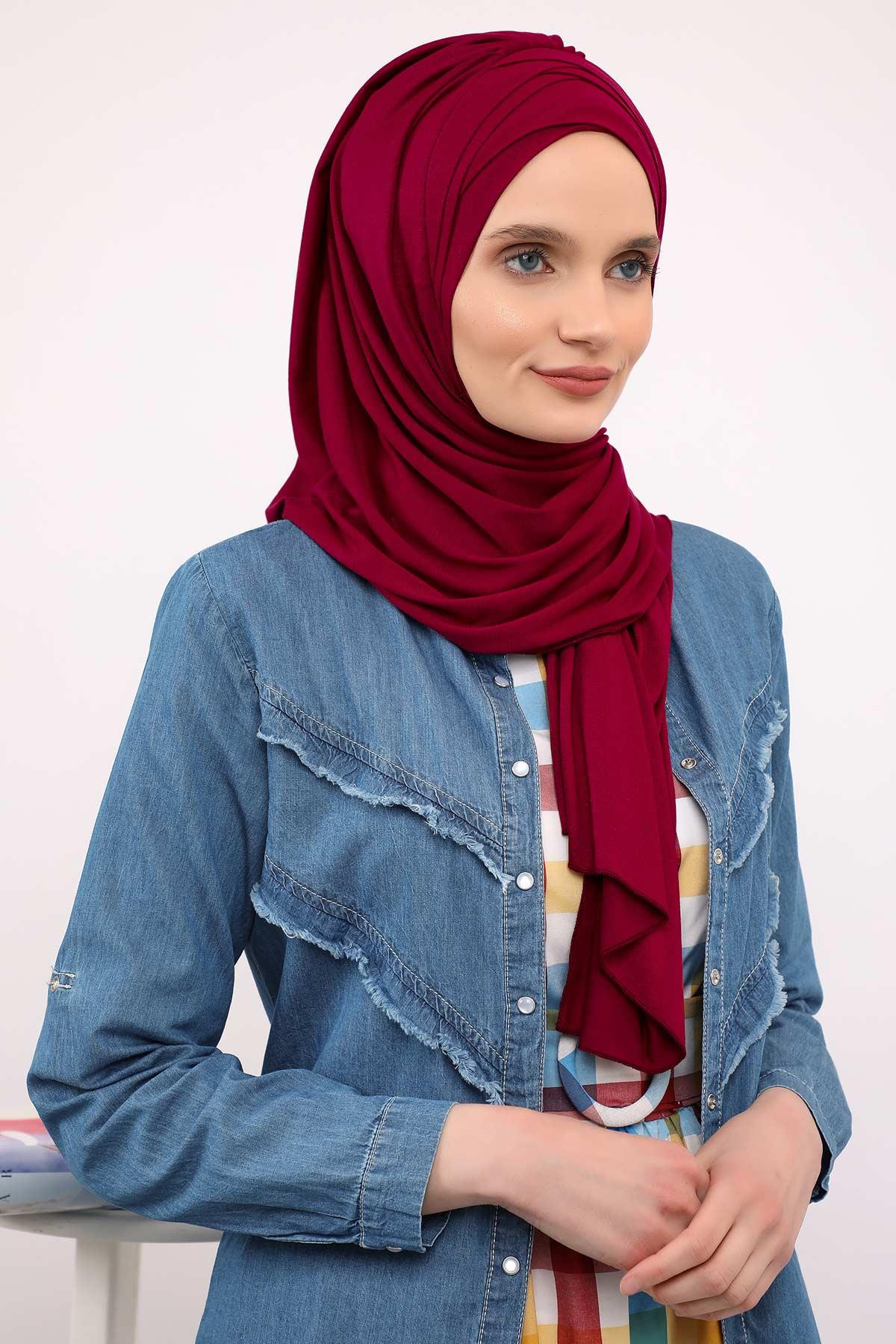 Çoklu Çapraz Dikim Pratik Penye Şal,PS-41