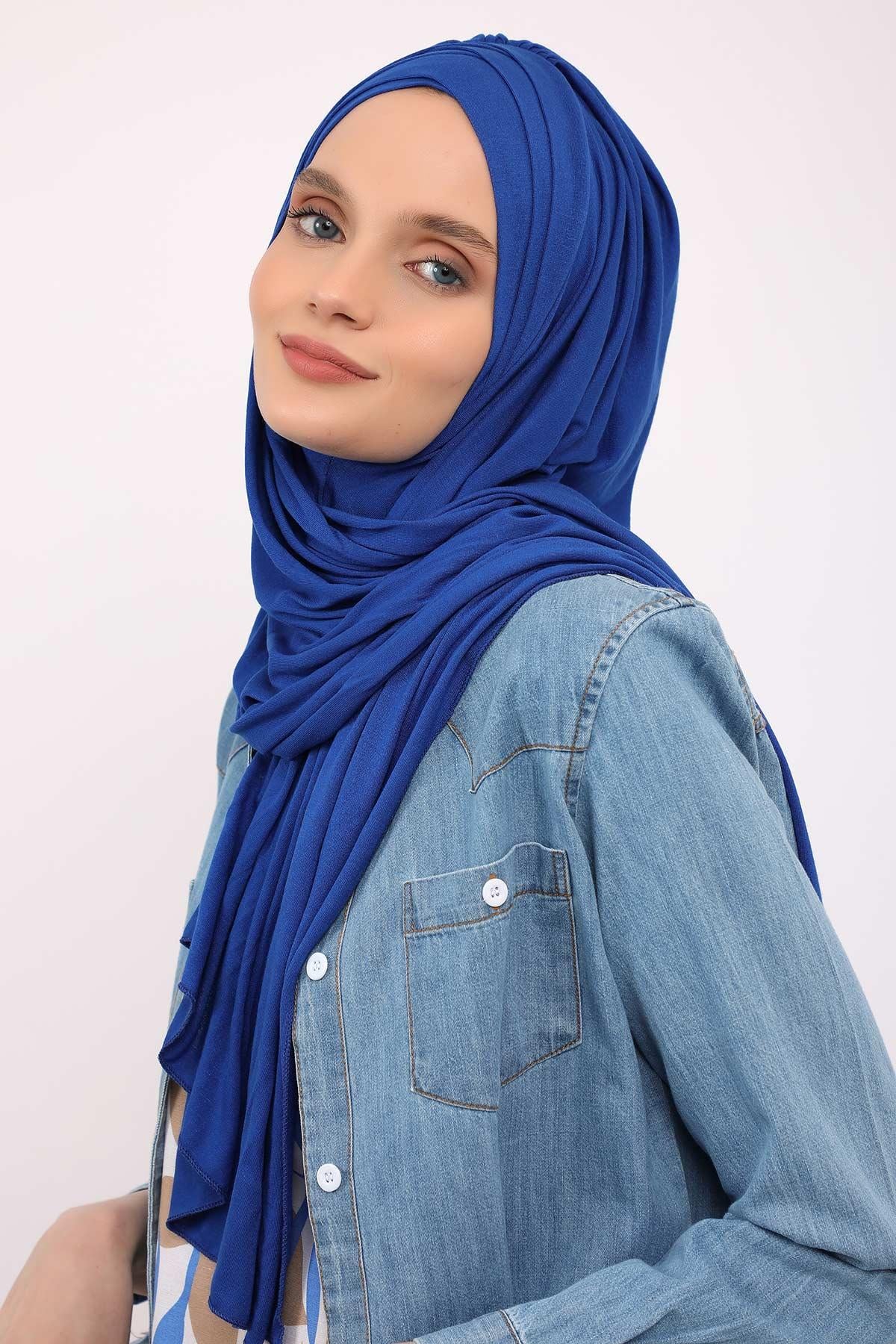 Çoklu Çapraz Dikim Pratik Penye Şal,PS-41