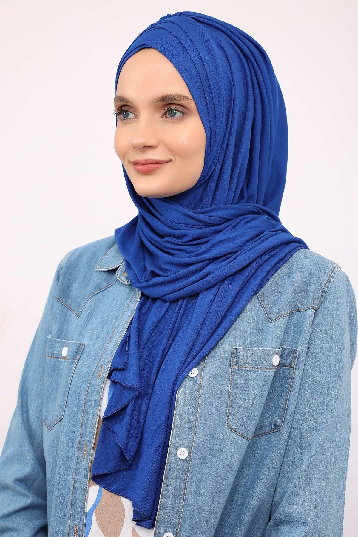 Çoklu Çapraz Dikim Pratik Penye Şal,PS-41