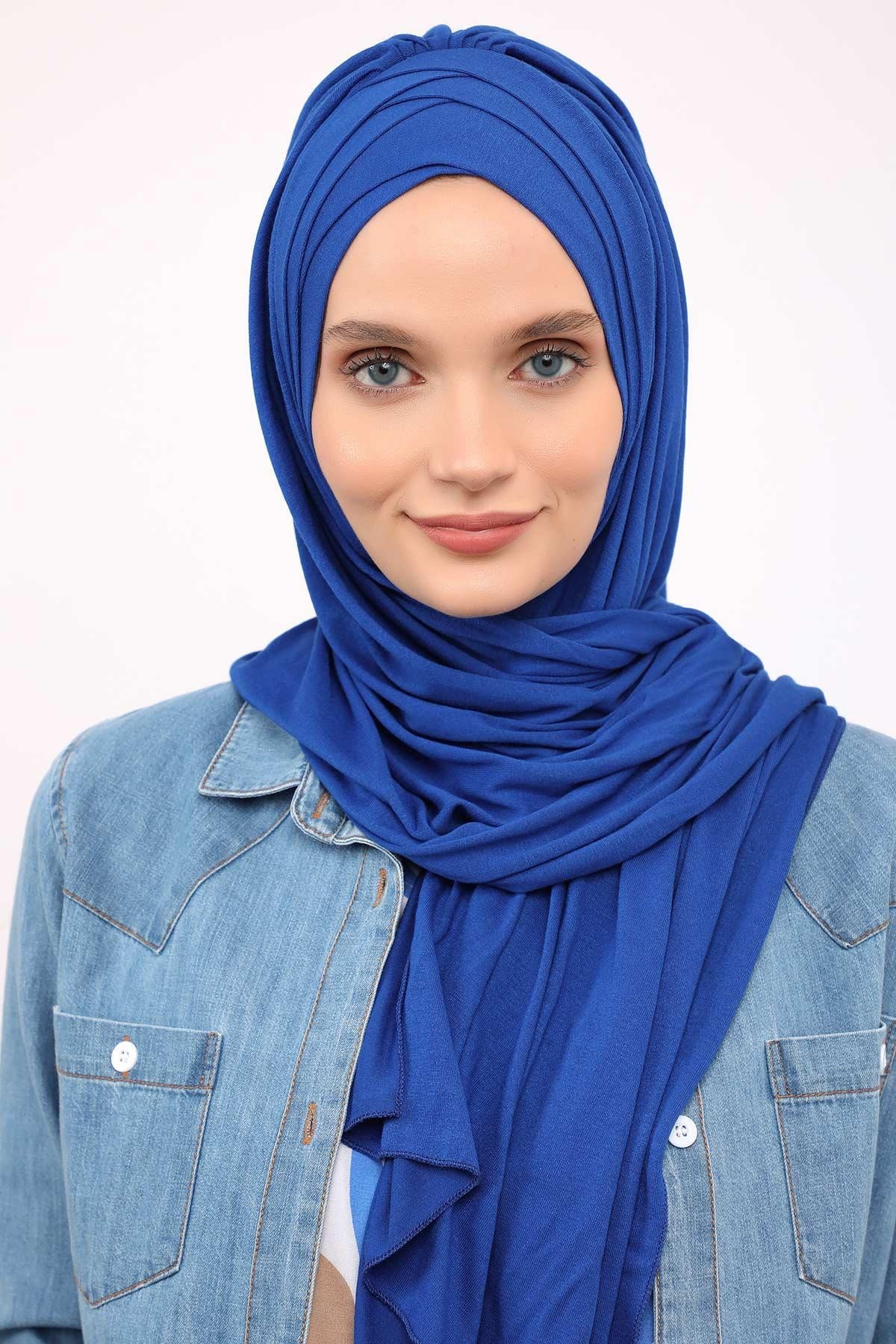 Çoklu Çapraz Dikim Pratik Penye Şal,PS-41