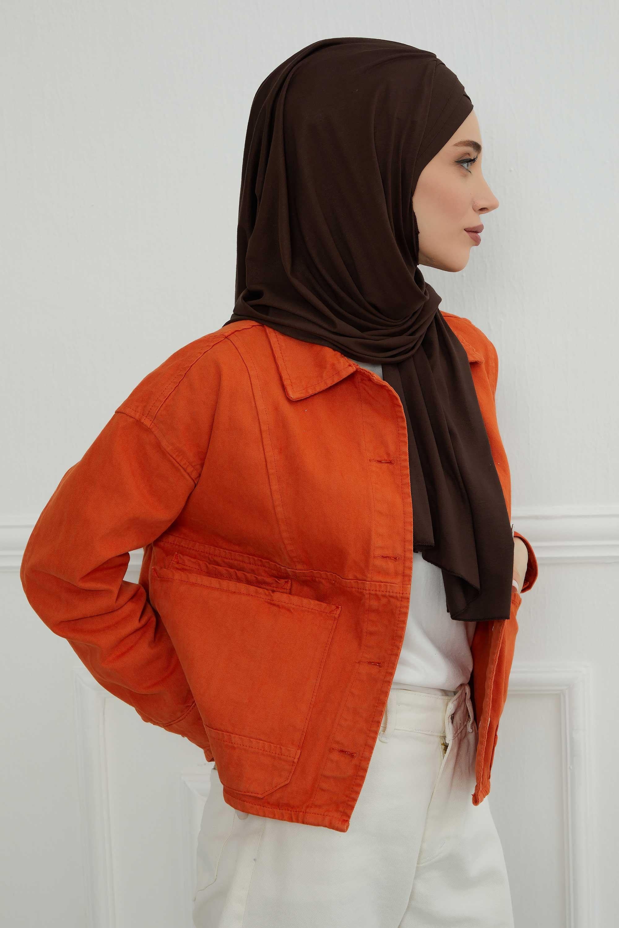 Çoklu Çapraz Dikim Pratik Penye Şal,PS-41