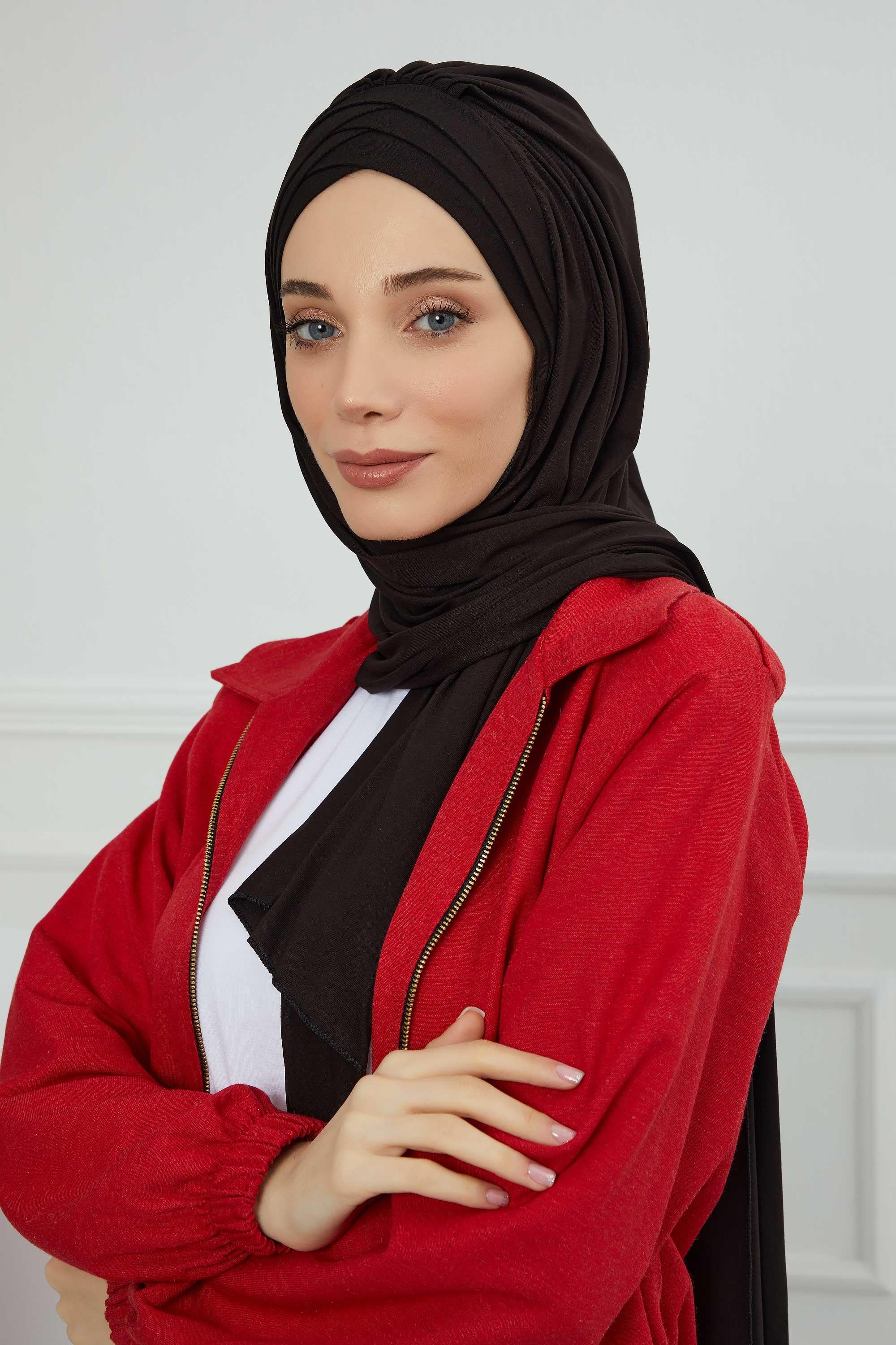 Çoklu Çapraz Dikim Pratik Penye Şal,PS-41