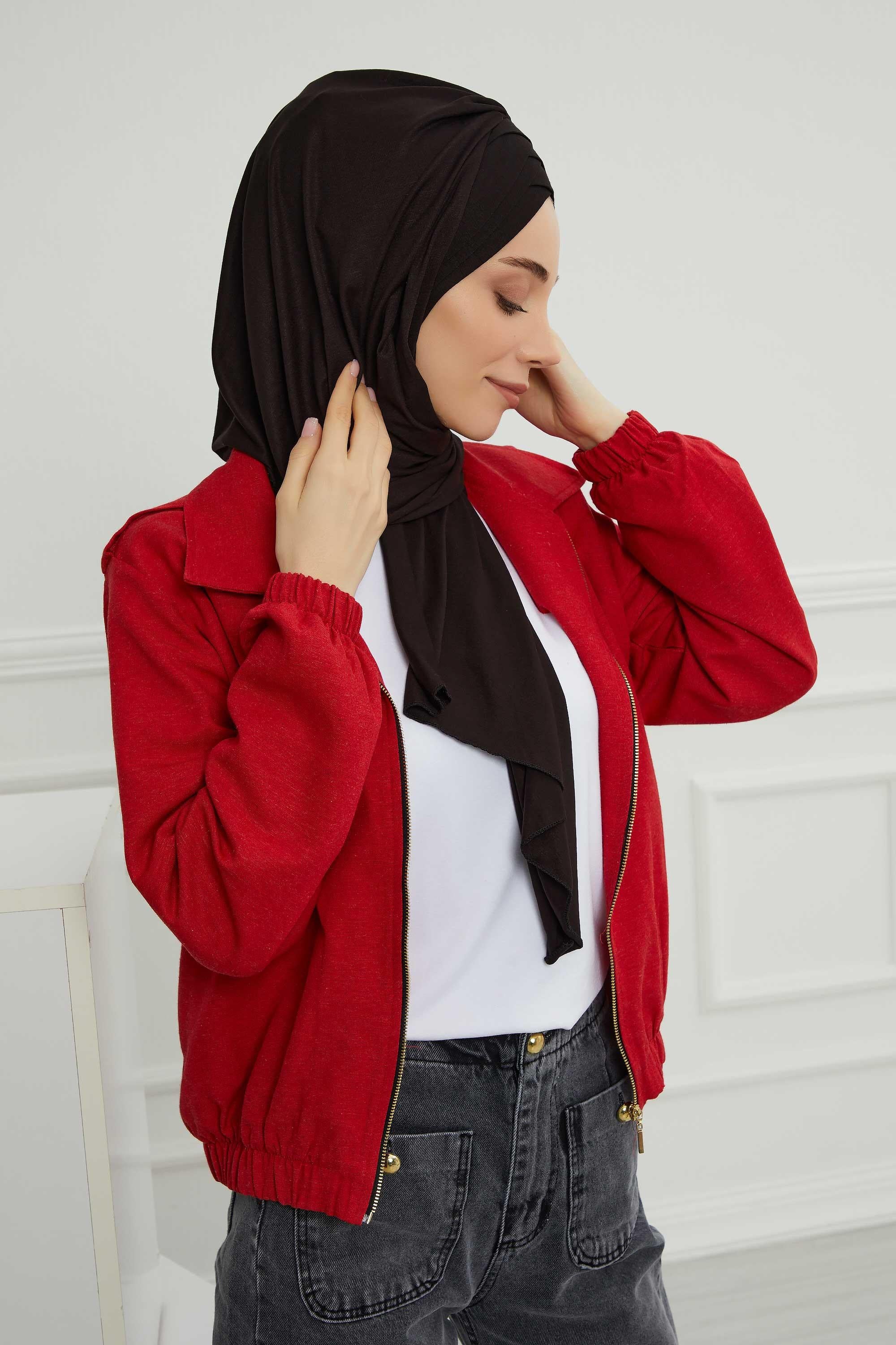 Çoklu Çapraz Dikim Pratik Penye Şal,PS-41