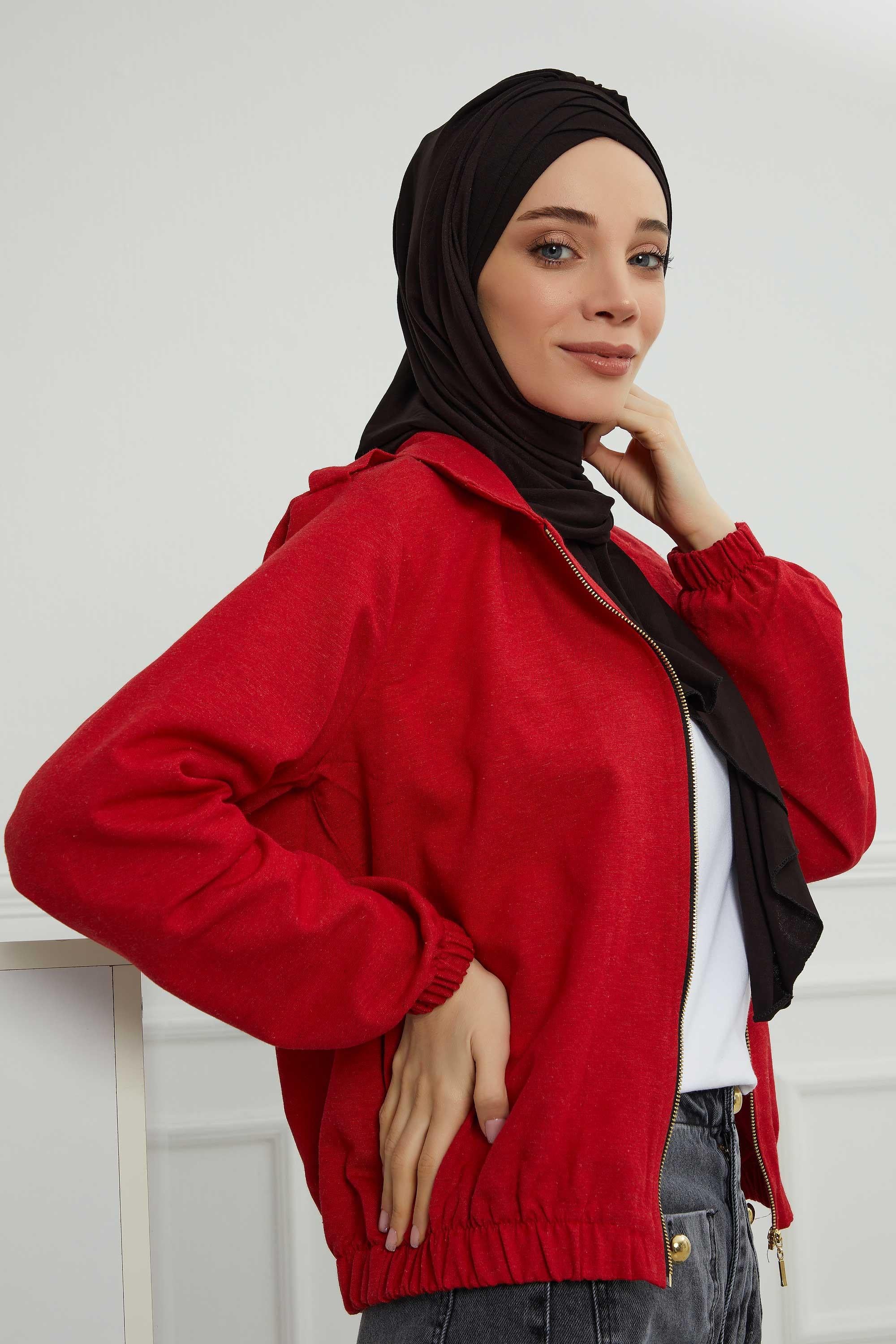 Çoklu Çapraz Dikim Pratik Penye Şal,PS-41