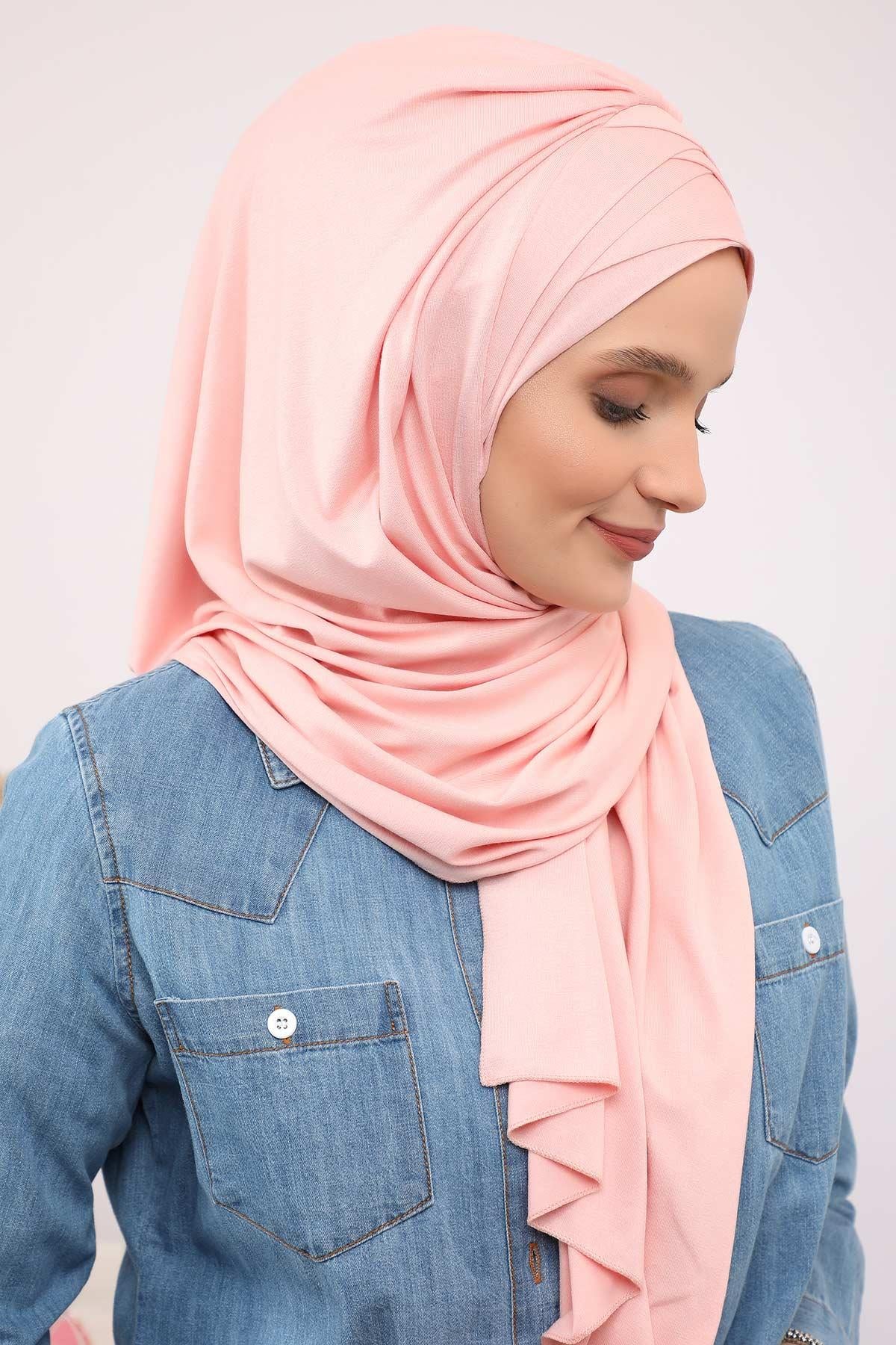 Çoklu Çapraz Dikim Pratik Penye Şal,PS-41