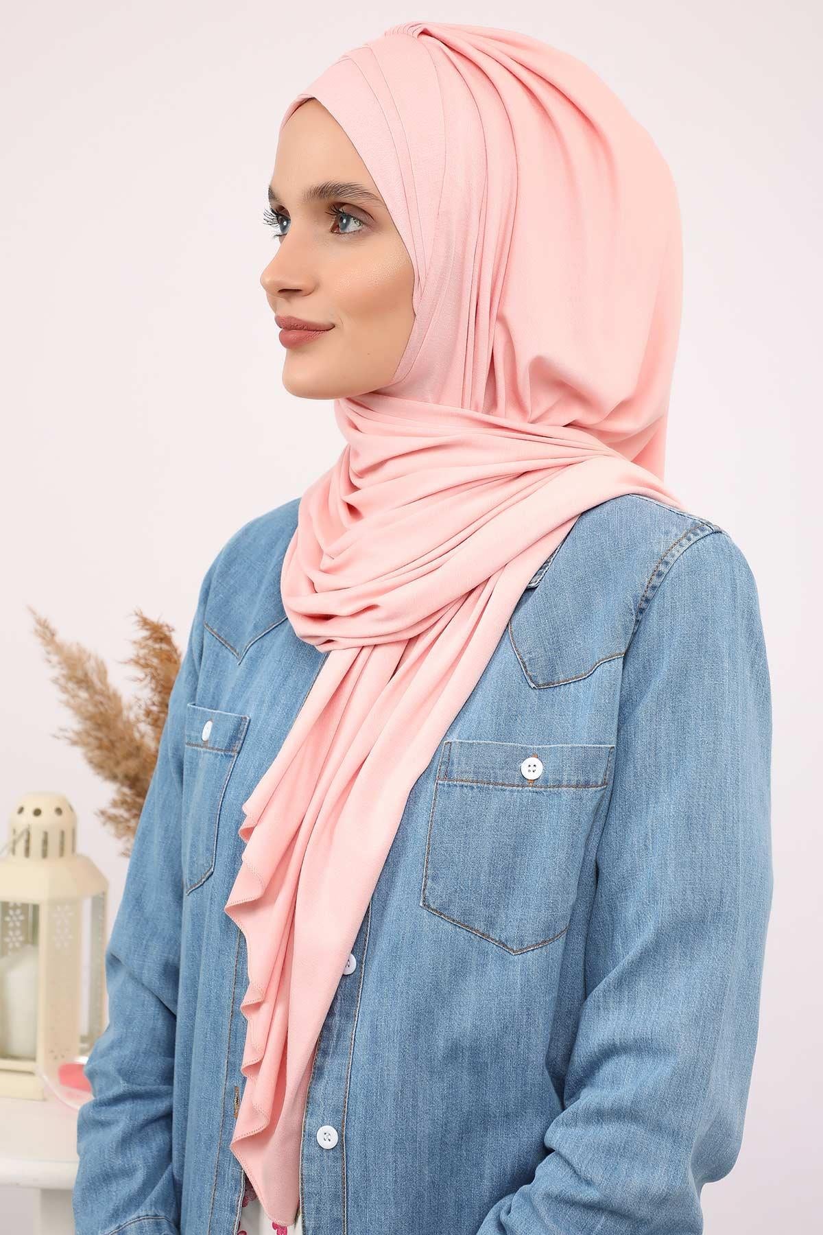 Çoklu Çapraz Dikim Pratik Penye Şal,PS-41