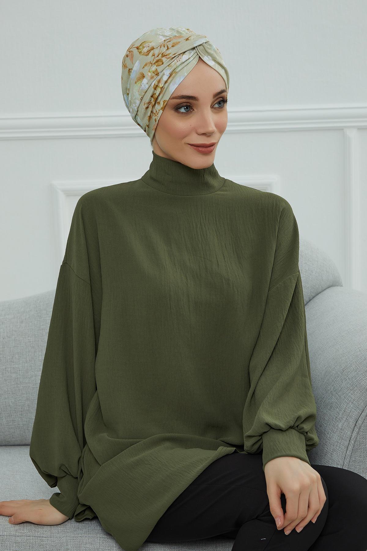 Mihrace Desenli Bone,B-4YD