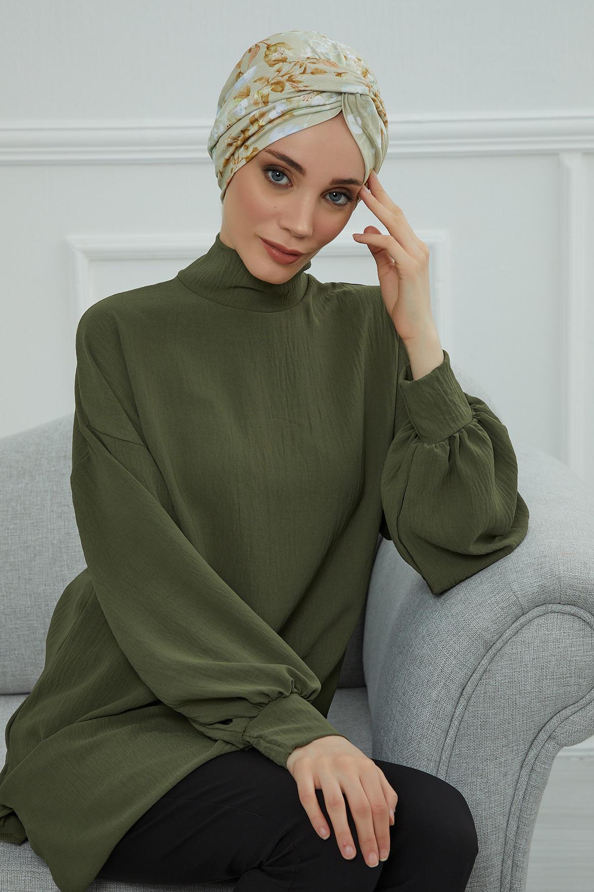 Mihrace Desenli Bone,B-4YD