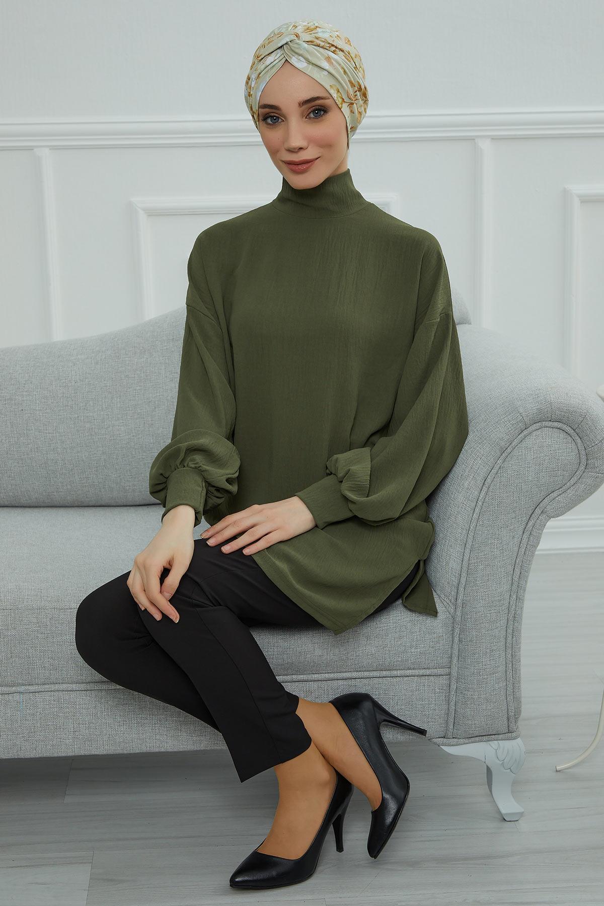 Mihrace Desenli Bone,B-4YD