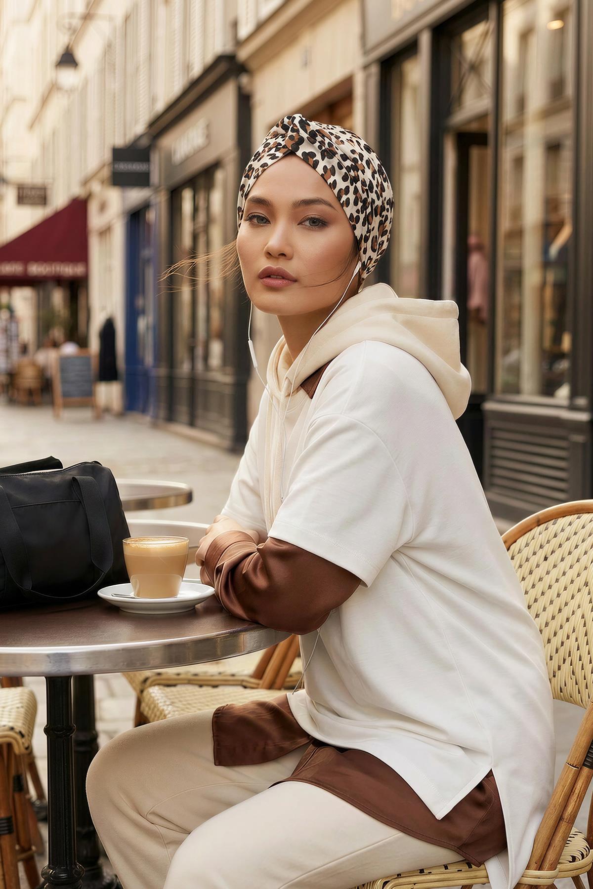 Mihrace Desenli Bone,B-4YD