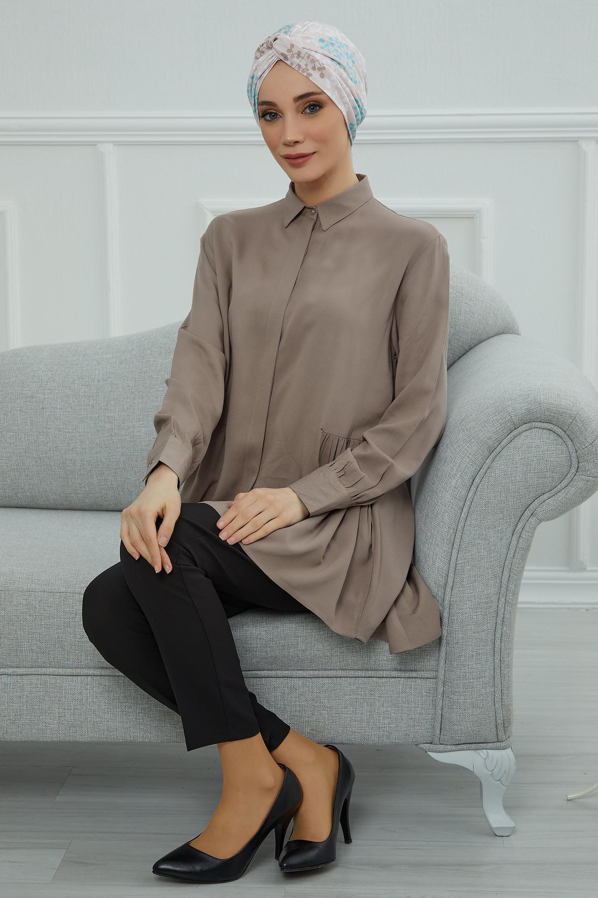 Mihrace Desenli Bone,B-4YD