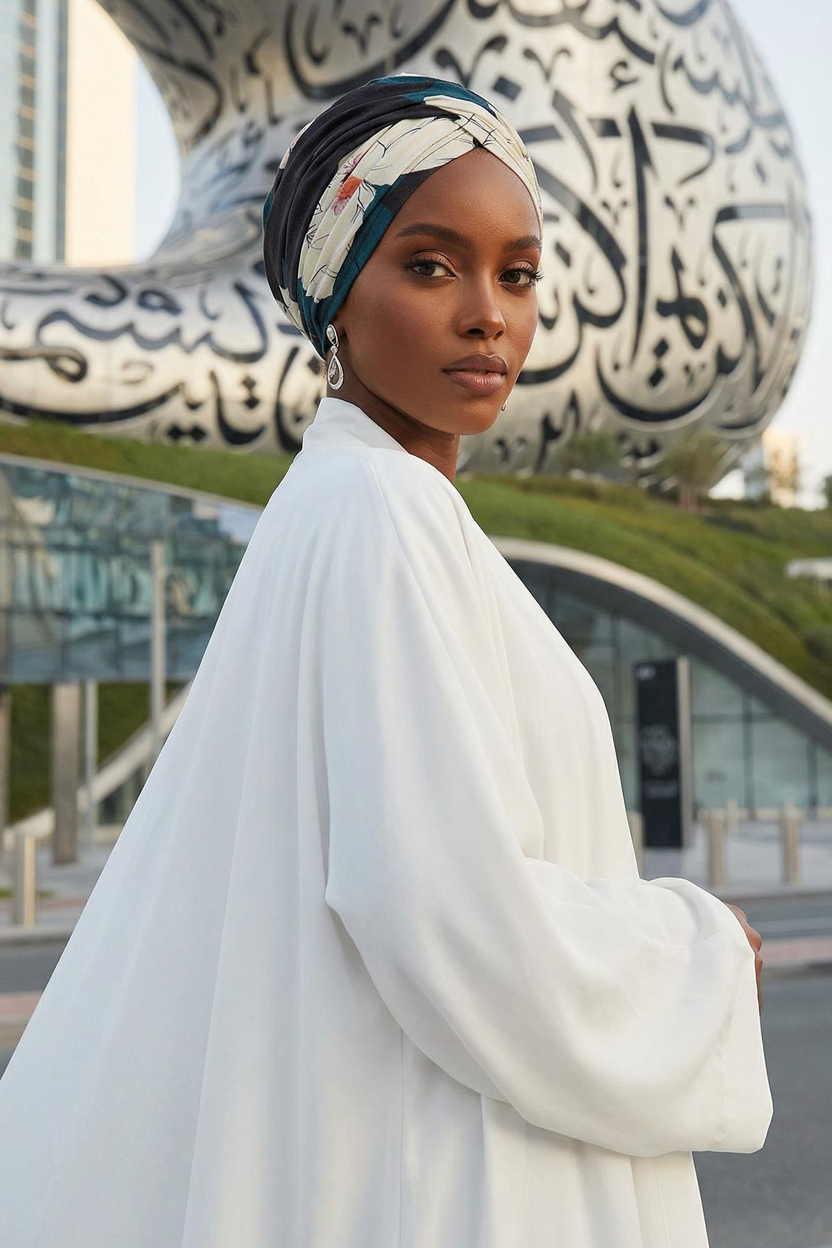 Mihrace Desenli Bone,B-4YD