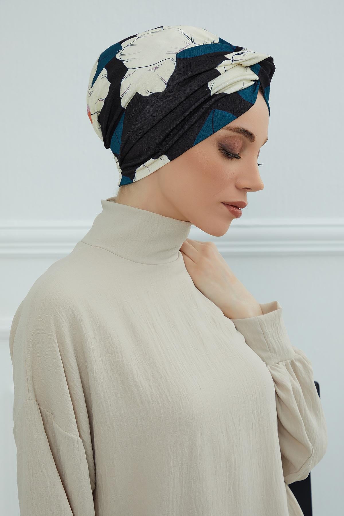 Mihrace Desenli Bone,B-4YD