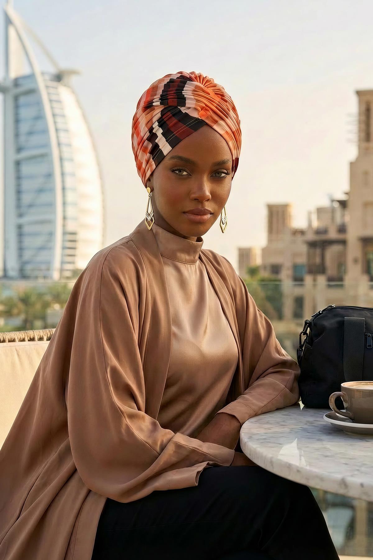 Mihrace Desenli Bone,B-4YD