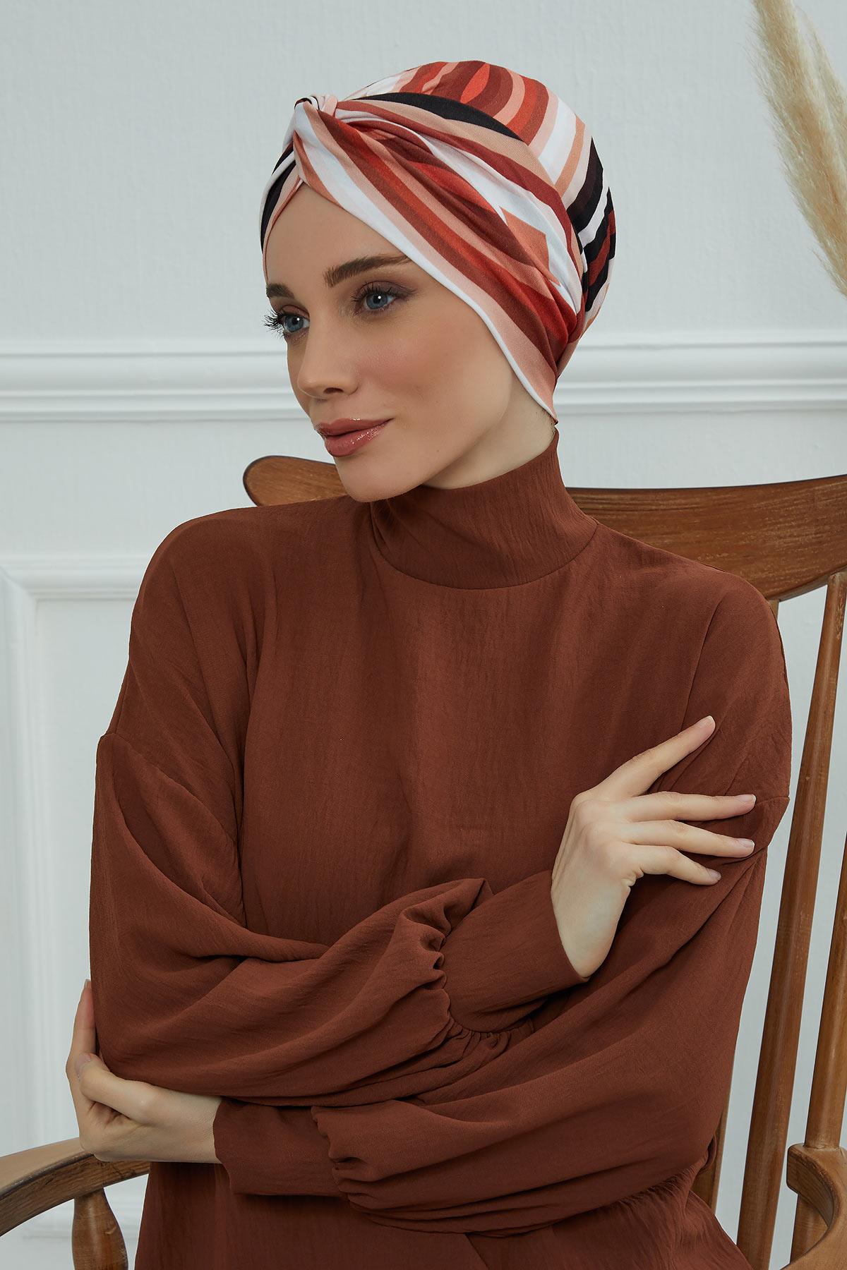 Mihrace Desenli Bone,B-4YD