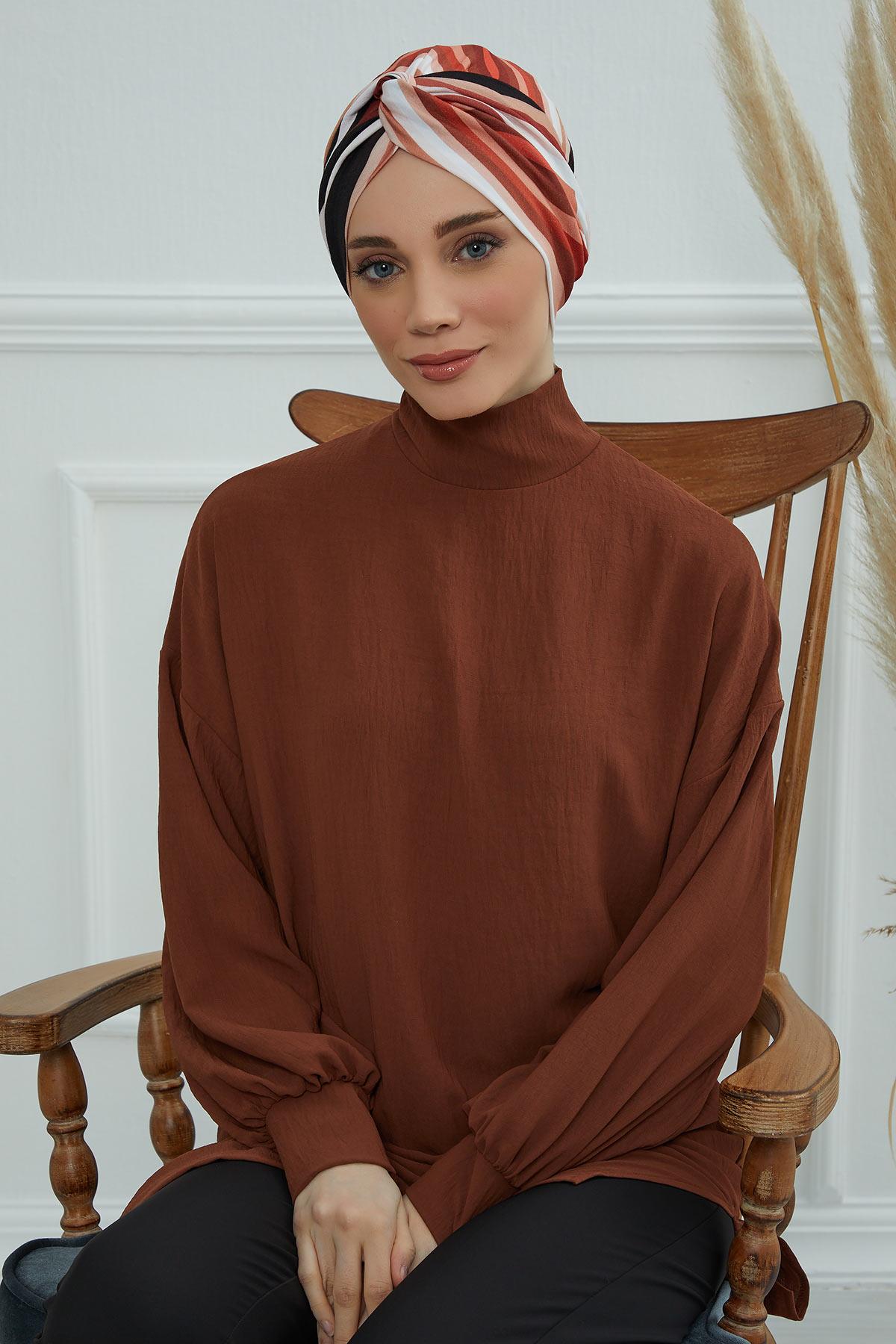 Mihrace Desenli Bone,B-4YD