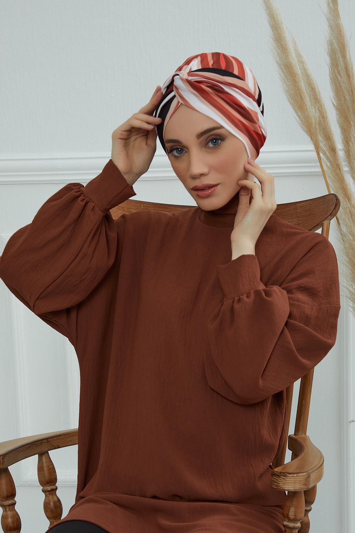 Mihrace Desenli Bone,B-4YD